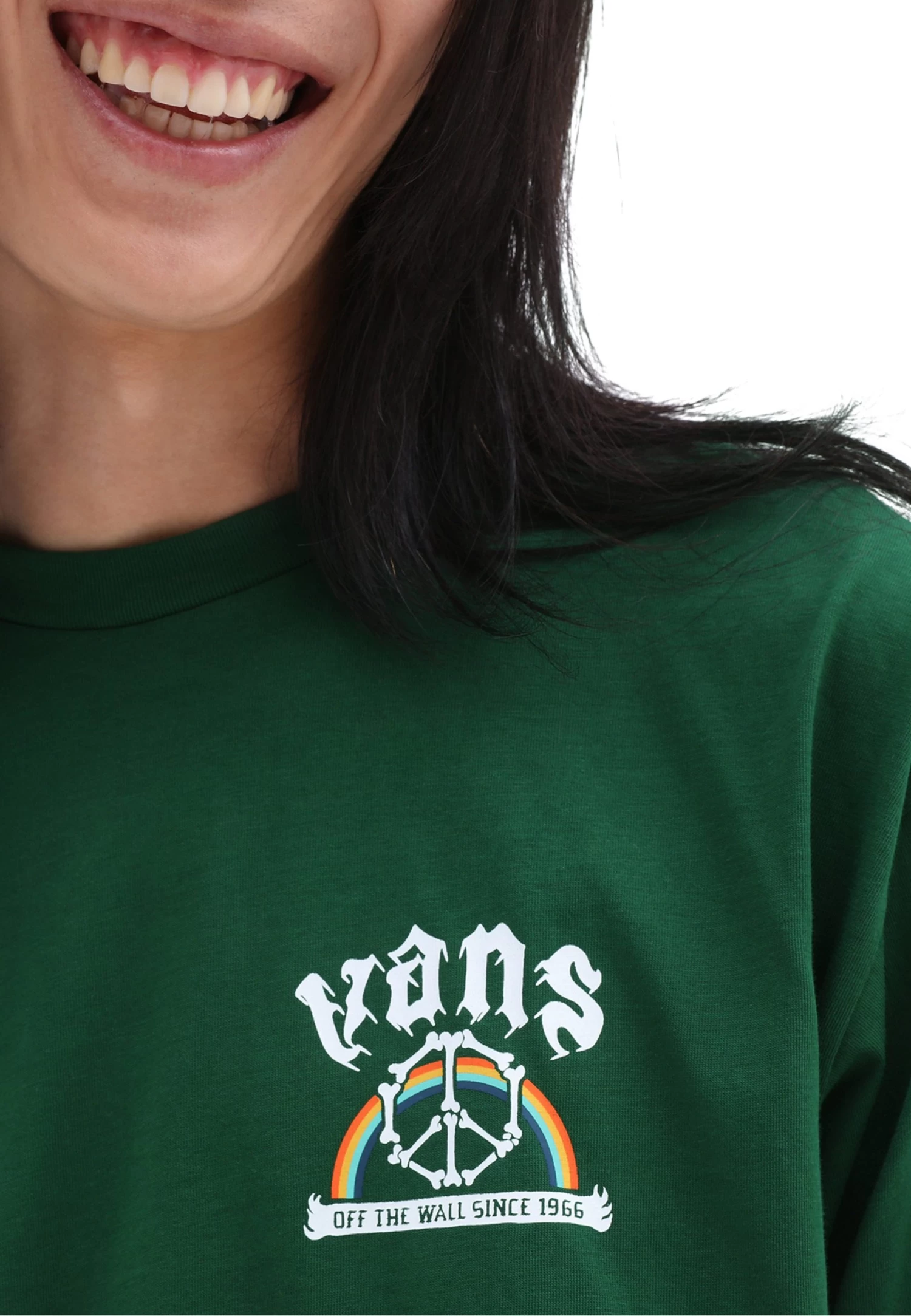 Vans Opposites Unite Ls- Longsleeve - Dark Green - Image 2