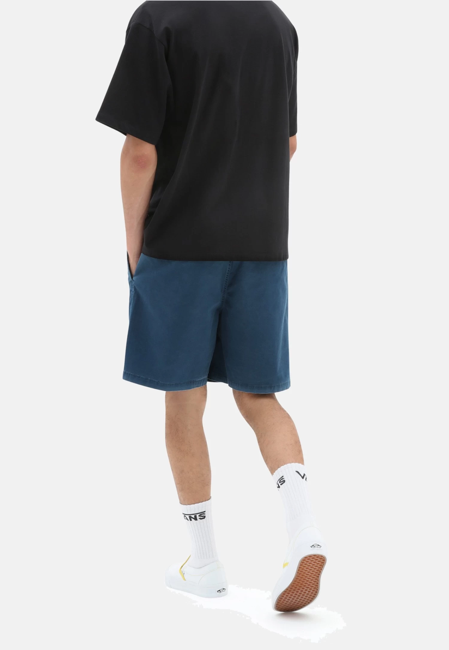 Vans Mn Range Salt Wash Relaxed Elastic - Shorts - Medium Blue - Image 2