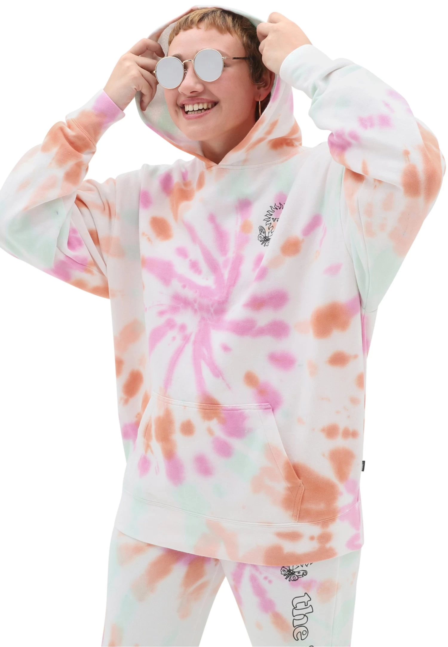 Vans Resort Wash Os- Hoodie - White