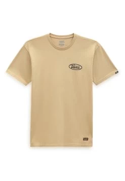 Vans Jackrabbits Grills Overdye Ss - T-Shirt Print - Taos Taupe