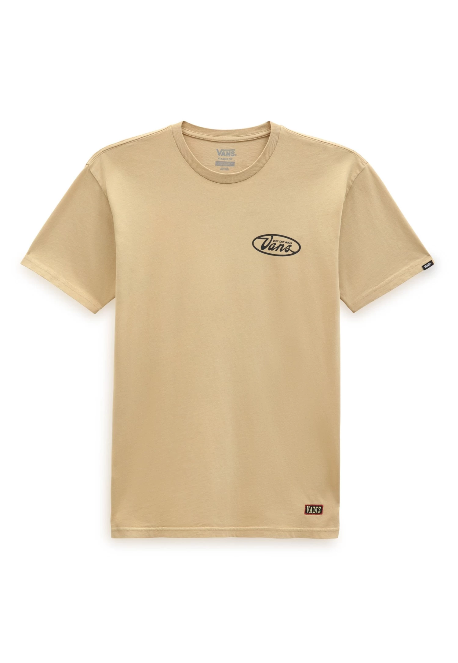 Vans Jackrabbits Grills Overdye Ss - T-Shirt Print - Taos Taupe