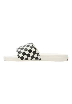 Vans Wm La Costa Slide-On - Muiltjes - Checkerboard Black/Mars