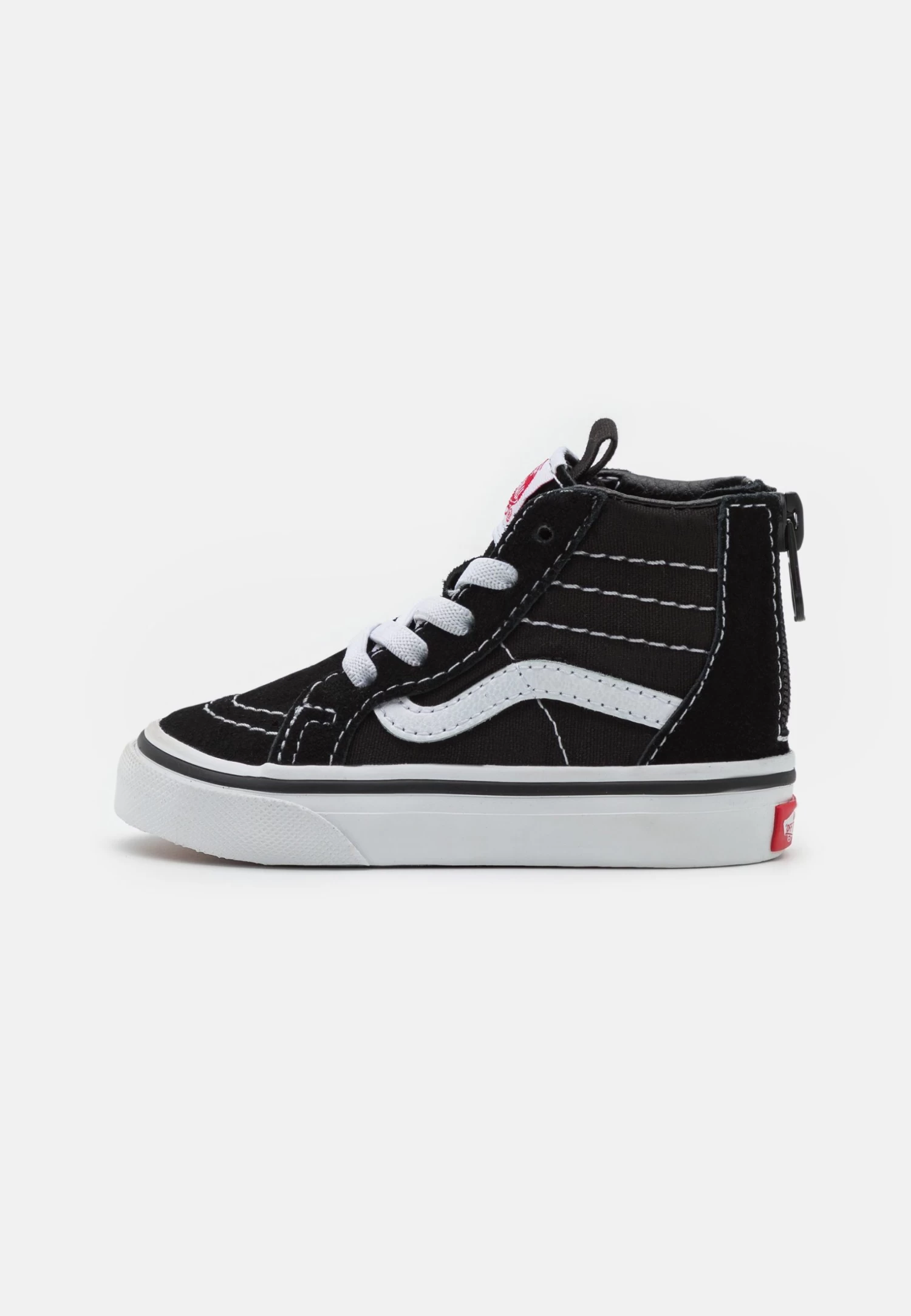 Vans Sk8 Hi Zip Unisex - Sneakers Hoog - Black/White