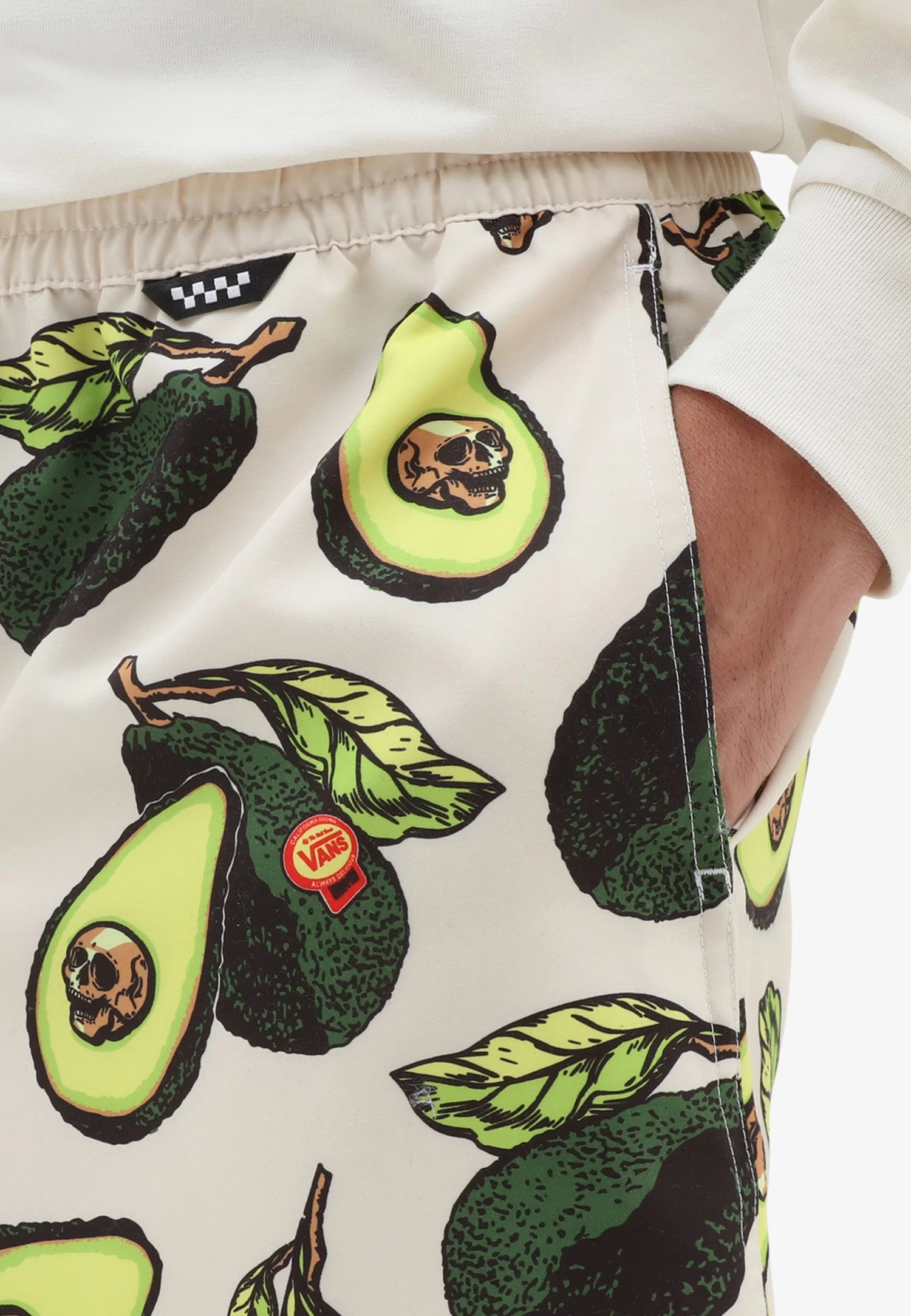 Vans Primary Print- Shorts - White - Image 3