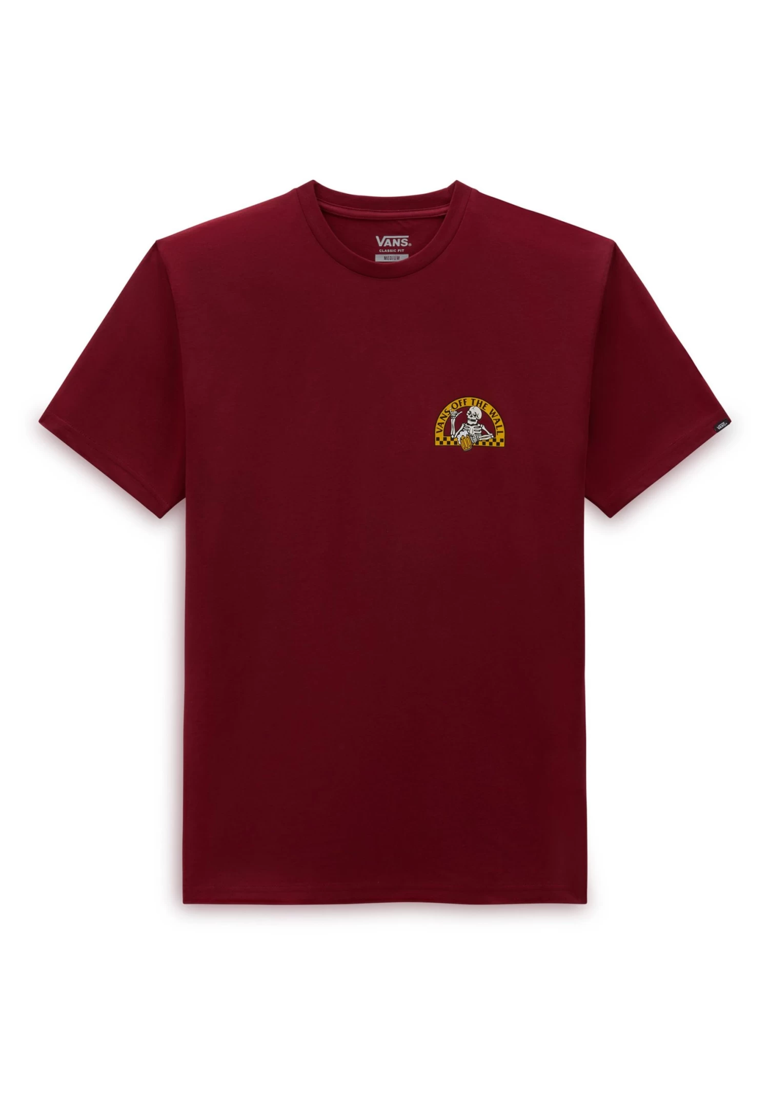 Vans Chillin Since 66 Ss - T-Shirt Print - Syrah