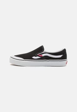Vans Classic Slip-On Unisex - Sneakers Laag - Black/True White
