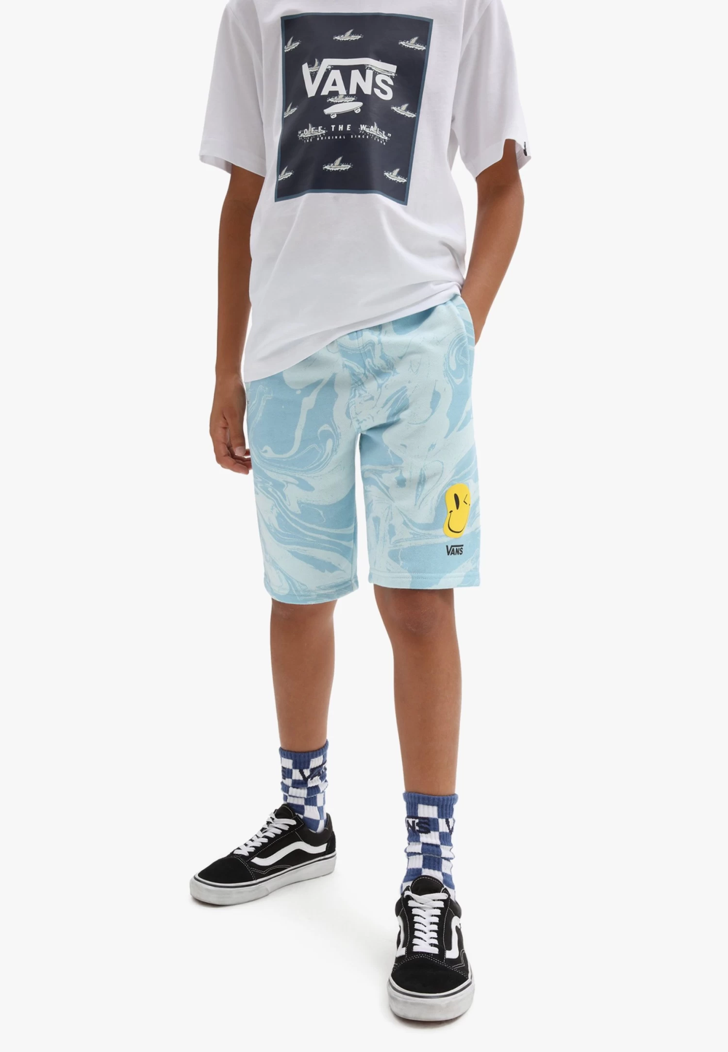 Vans Marble- Shorts - Medium Blue - Image 2