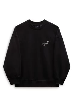 Vans Sharp Love Slouchy Crew - Sweater - Black