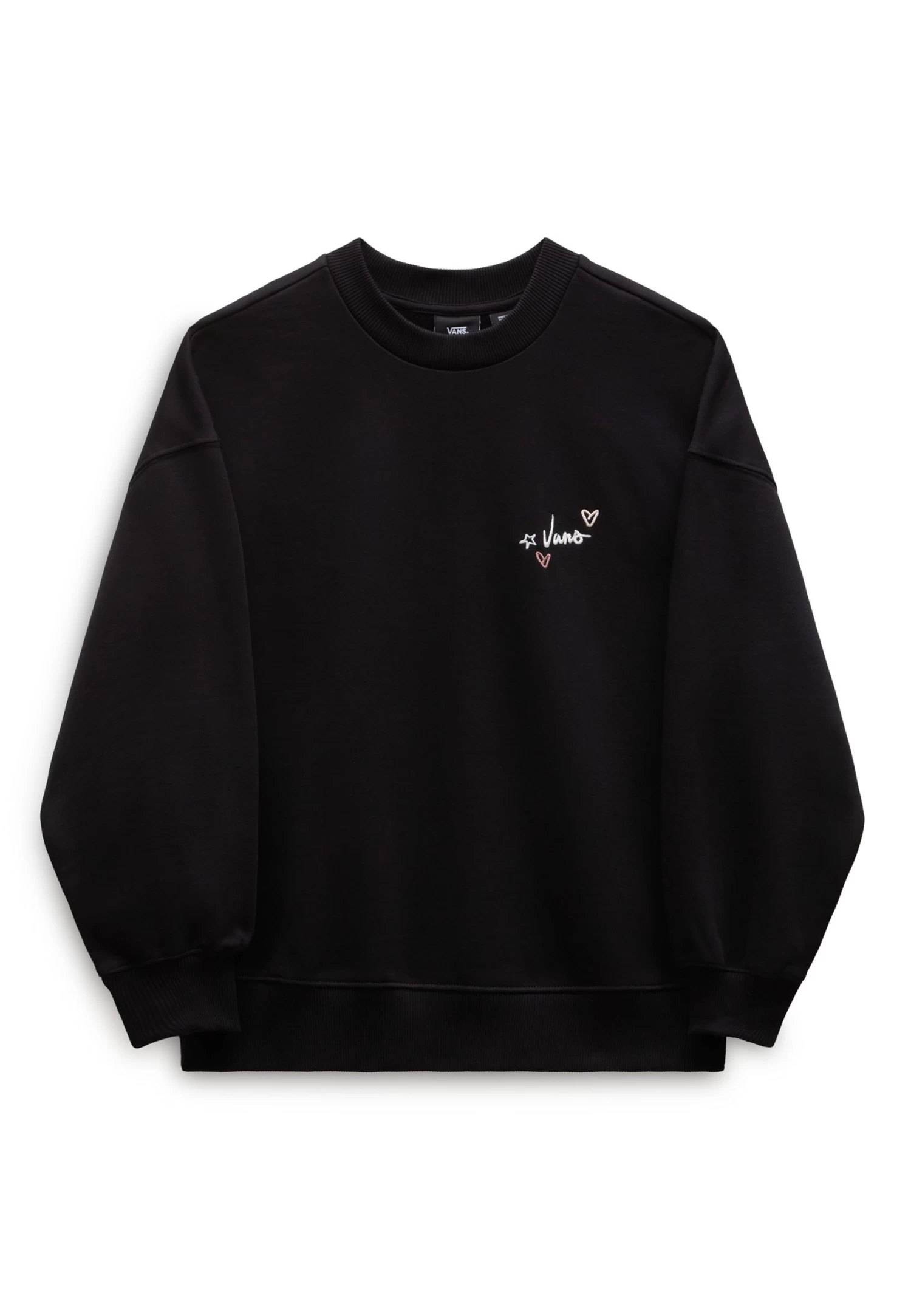 Vans Sharp Love Slouchy Crew - Sweater - Black