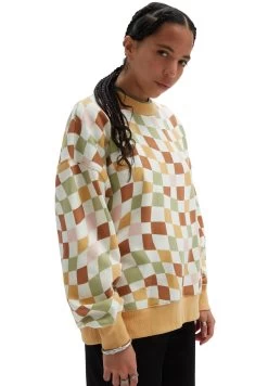 Vans Club Slouchy Crew - Sweater - Ochre