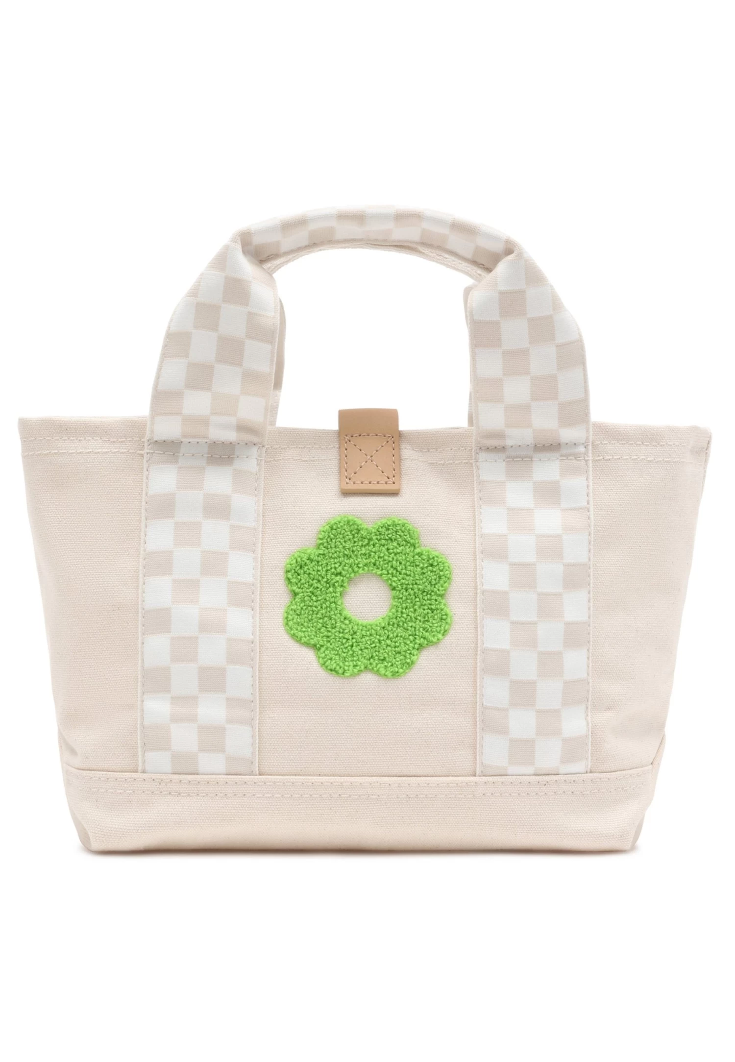 Vans Mended Check Mini Tote - Handtas - Marshmallow - Image 2