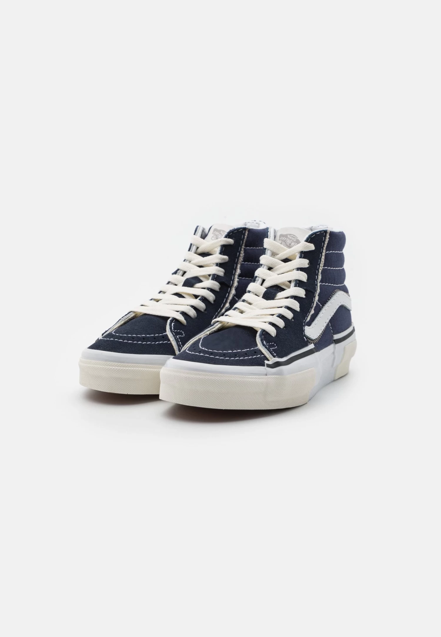 Vans Sk8 Reconstruct Unisex - Sneakers Hoog - Navy/White - Image 2