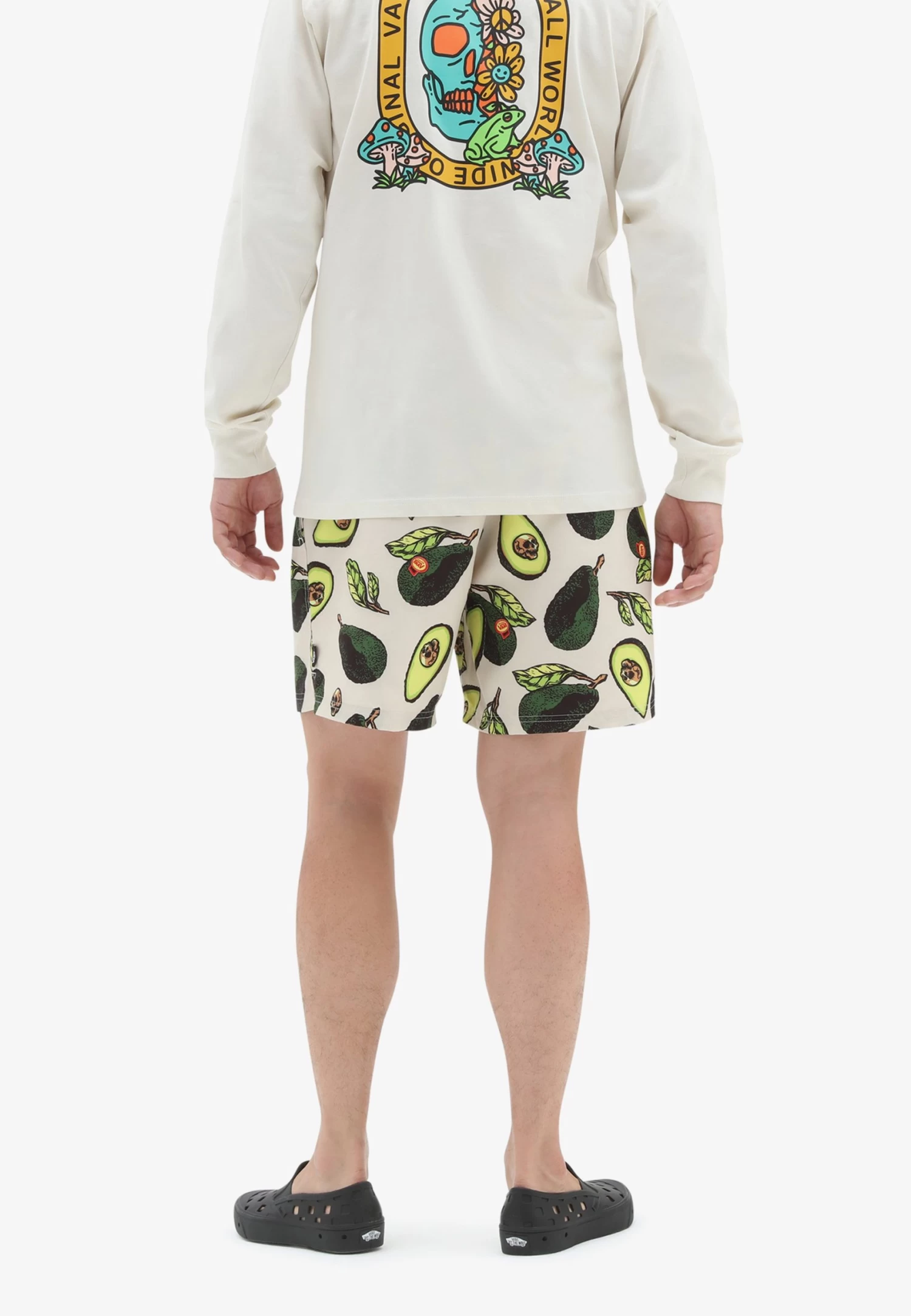 Vans Primary Print- Shorts - White - Image 2
