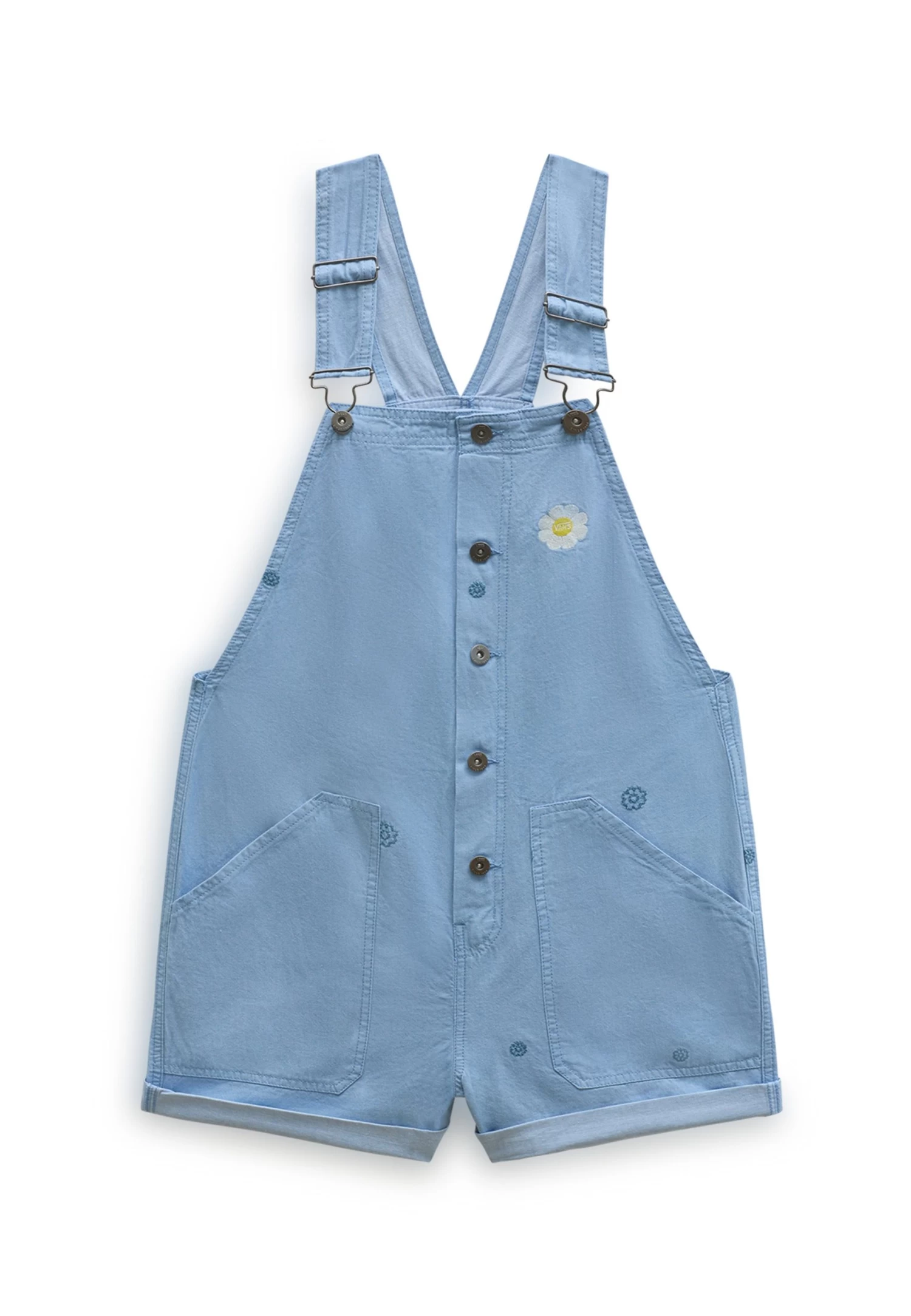 Vans Floral Short-All - Tuinbroek - Medium Grey