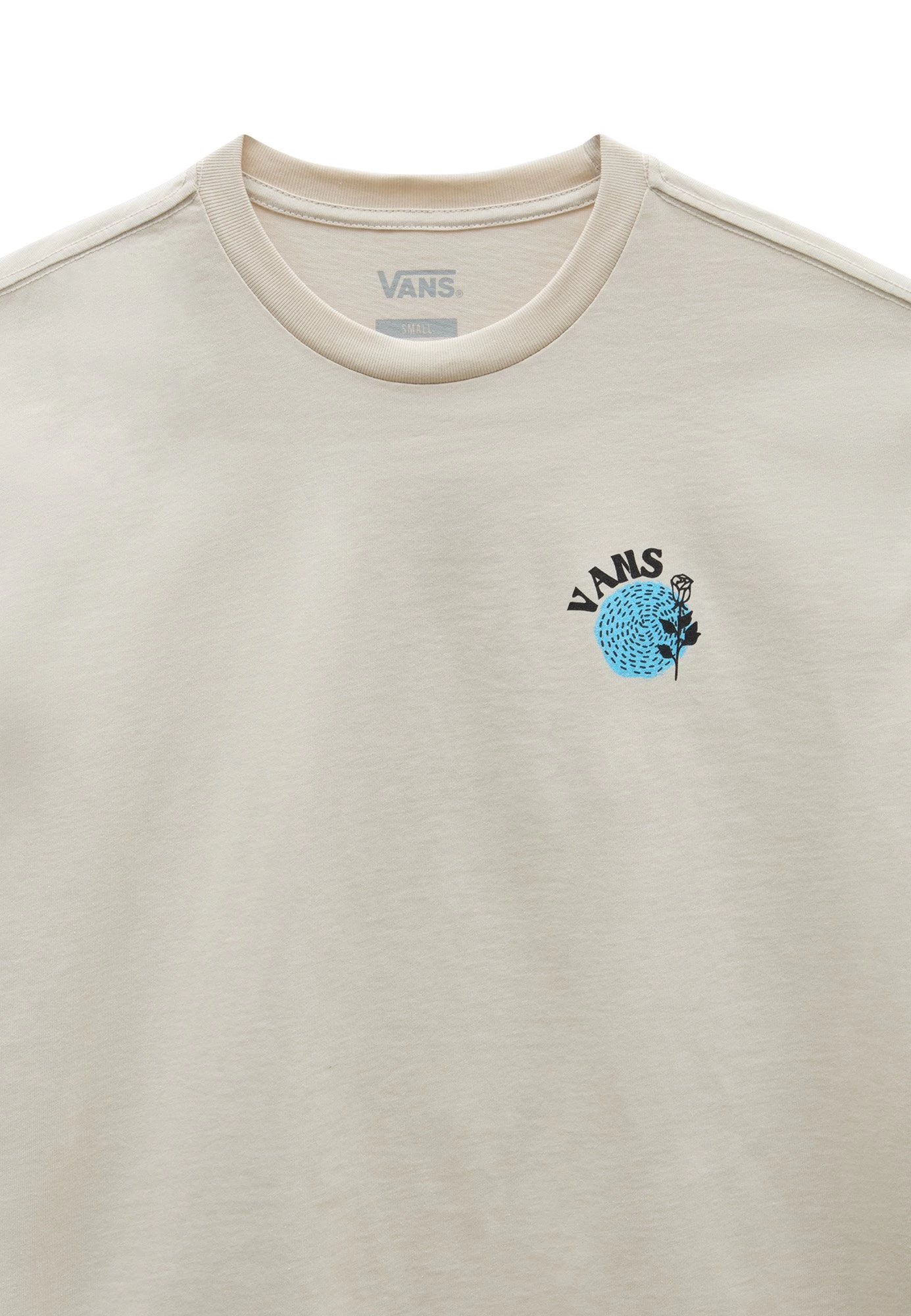 Vans Rose Os- T-Shirt Print - Light Beige - Image 6