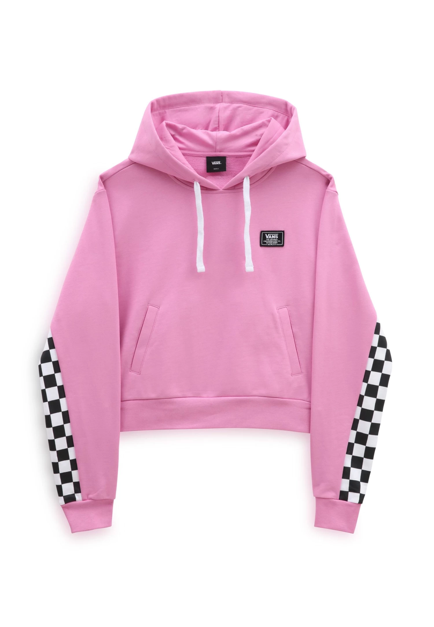 Vans Boom Boom Check It- Hoodie - Medium Pink - Image 4