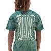 Vans Tall Type Tie Dye Ss - T-Shirt Print - Medium Green