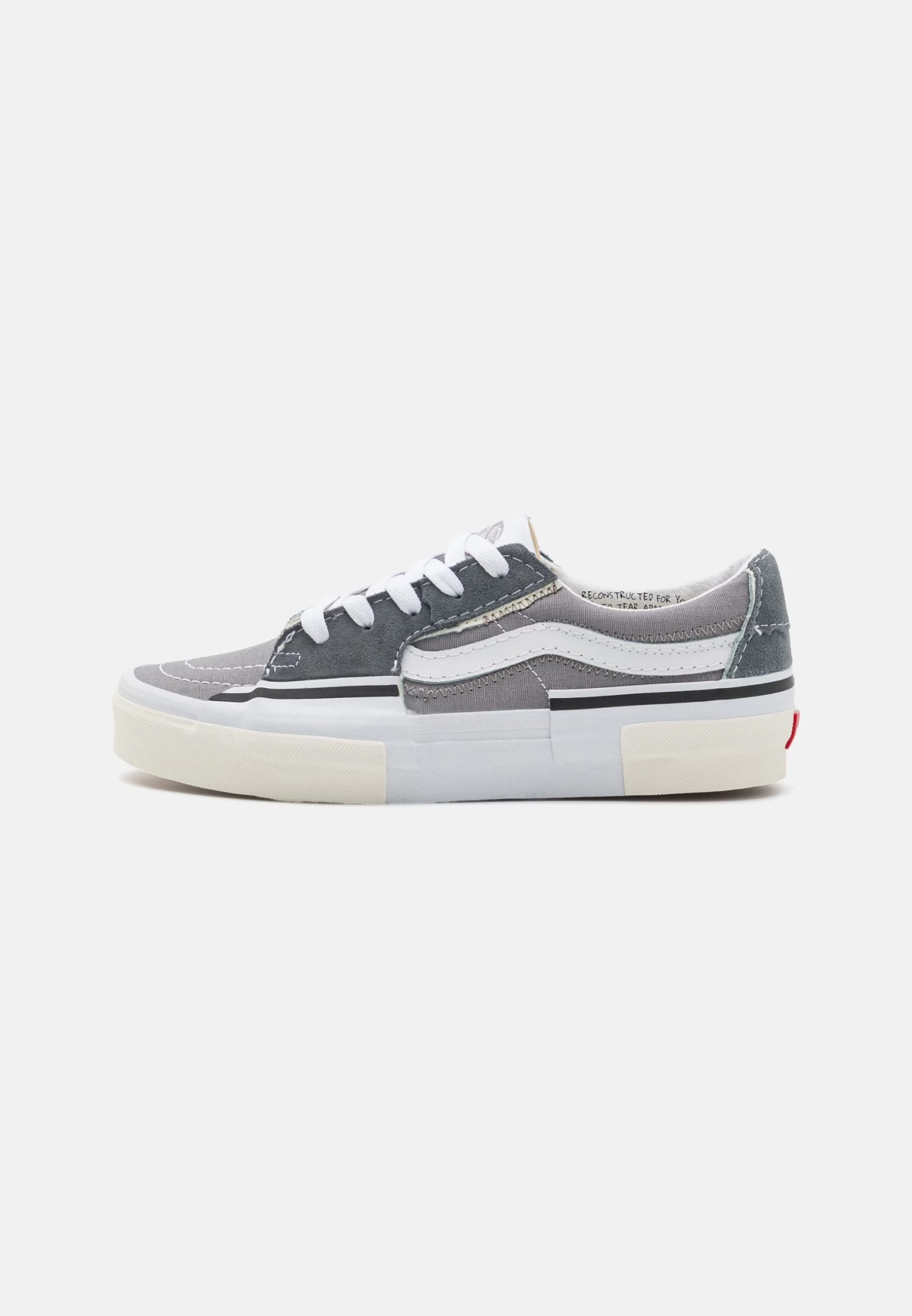 Vans Sk8-Low Reconstruct Unisex - Sneakers Laag - Grey