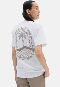 Vans Vd Company Island Ss- T-Shirt Print - White