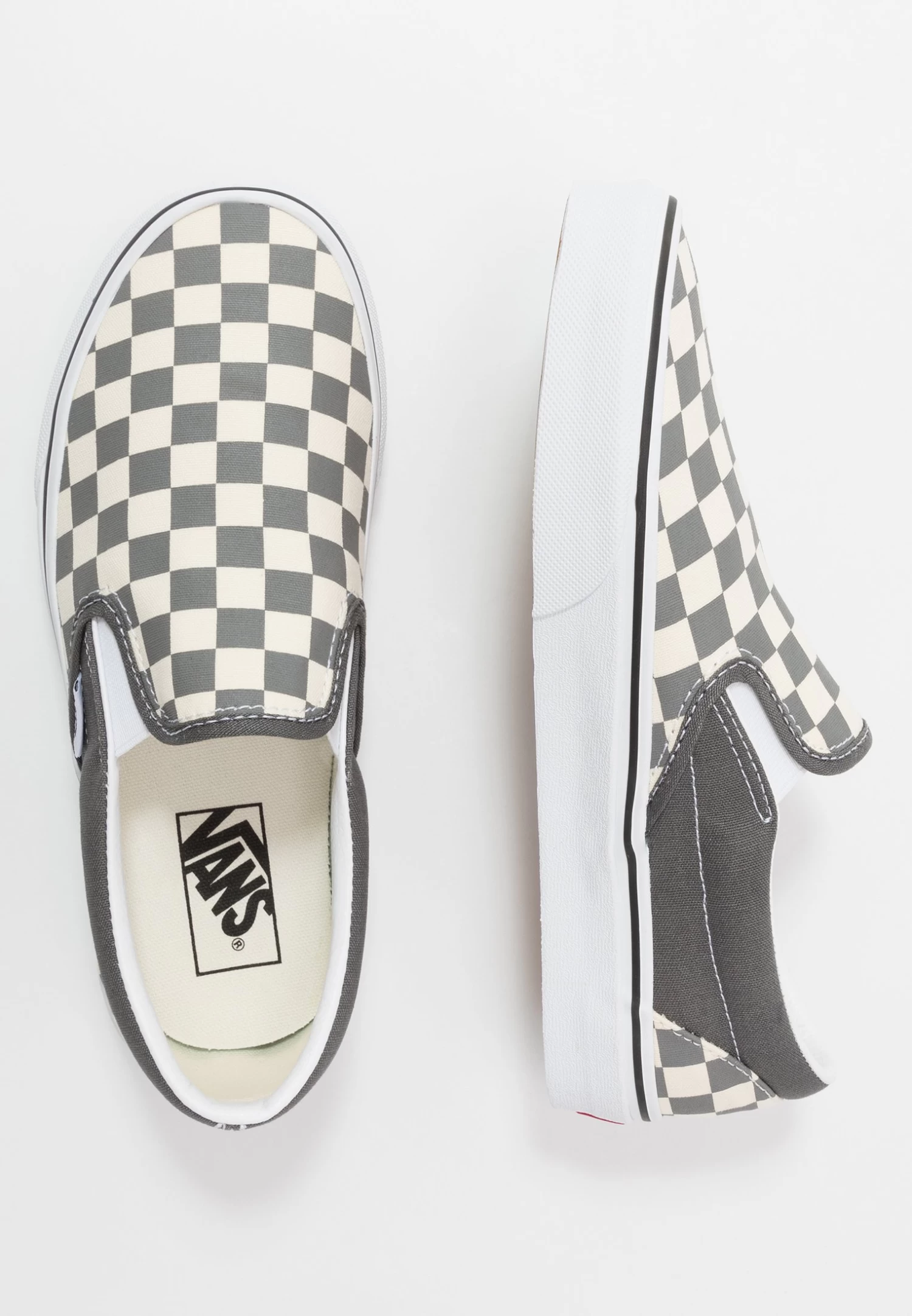 Vans Ua Classic Slip-On Unisex - Instappers - Pewter/True White - Image 2