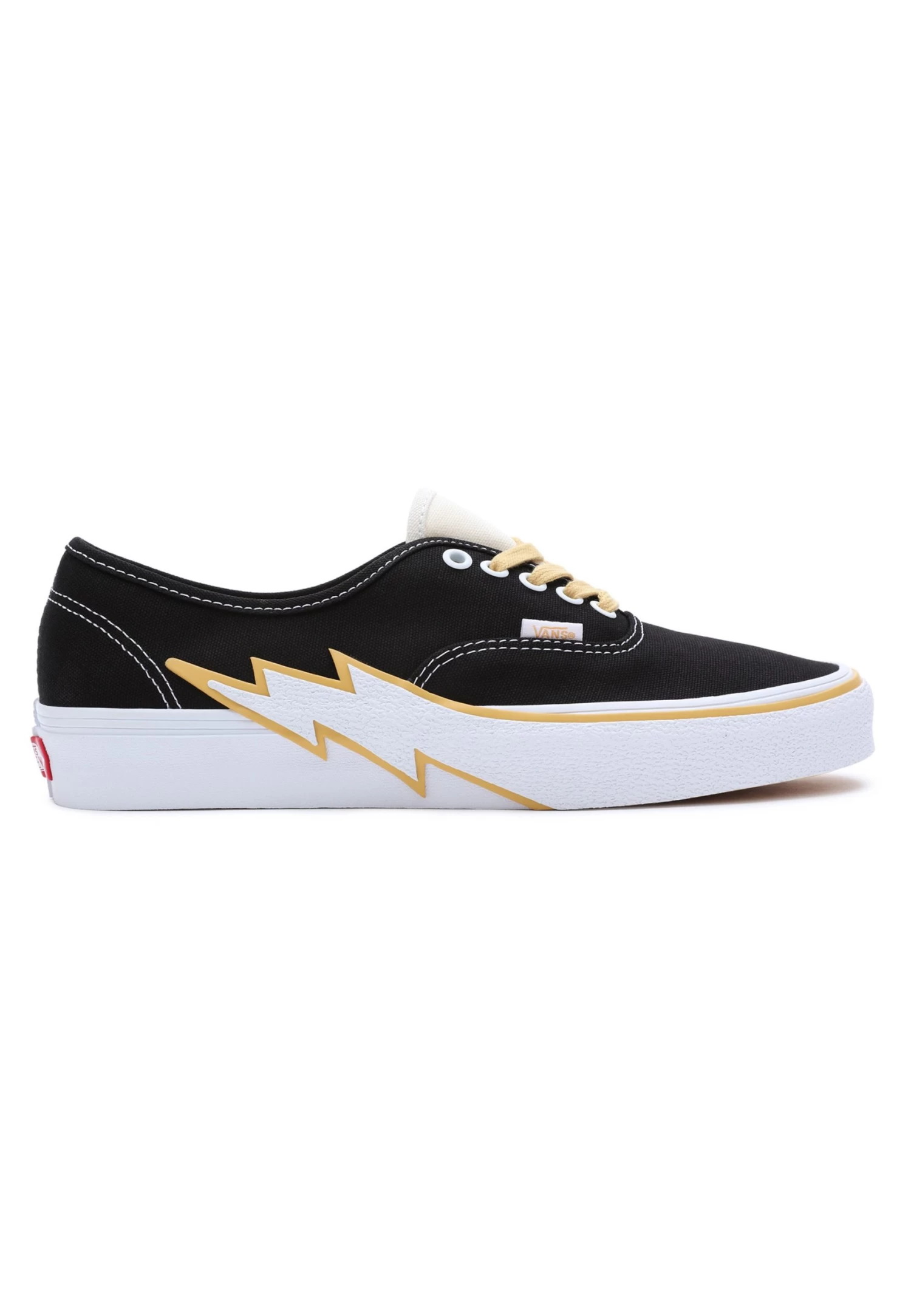 Vans Authentic Bolt - Sneakers Laag - Black Yellow - Image 6