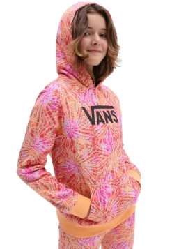 Vans Rose Camo Print - Hoodie - Medium Pink