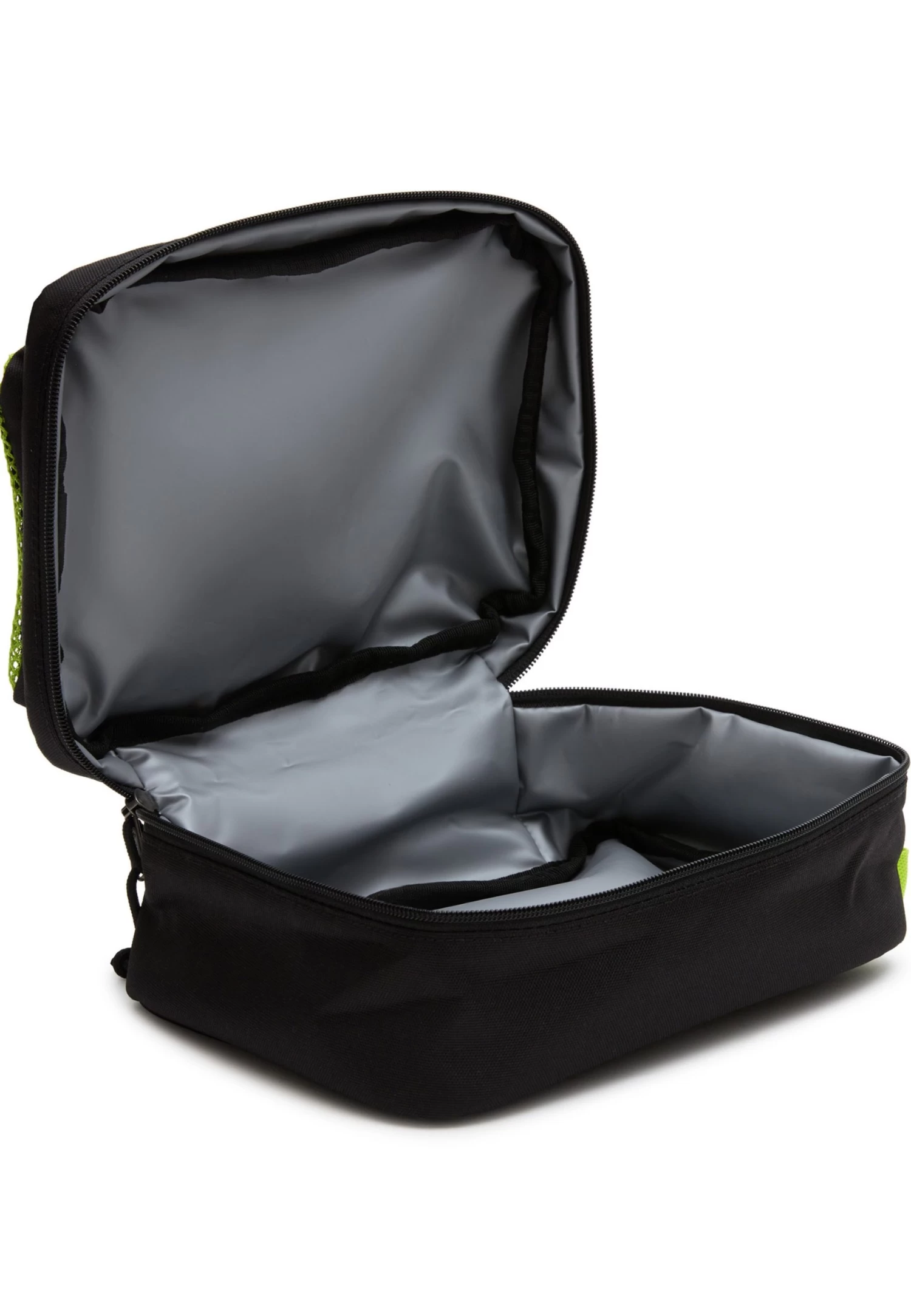 Vans New Skool Lunchpack - Toilettas - Black Lime Green - Image 3