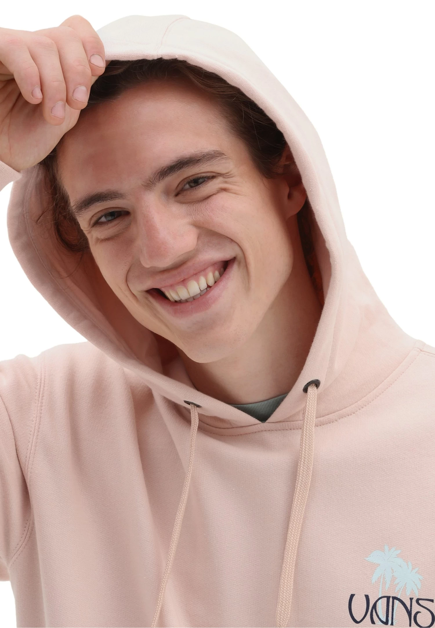 Vans Neon Po - Hoodie - Medium Pink - Image 2