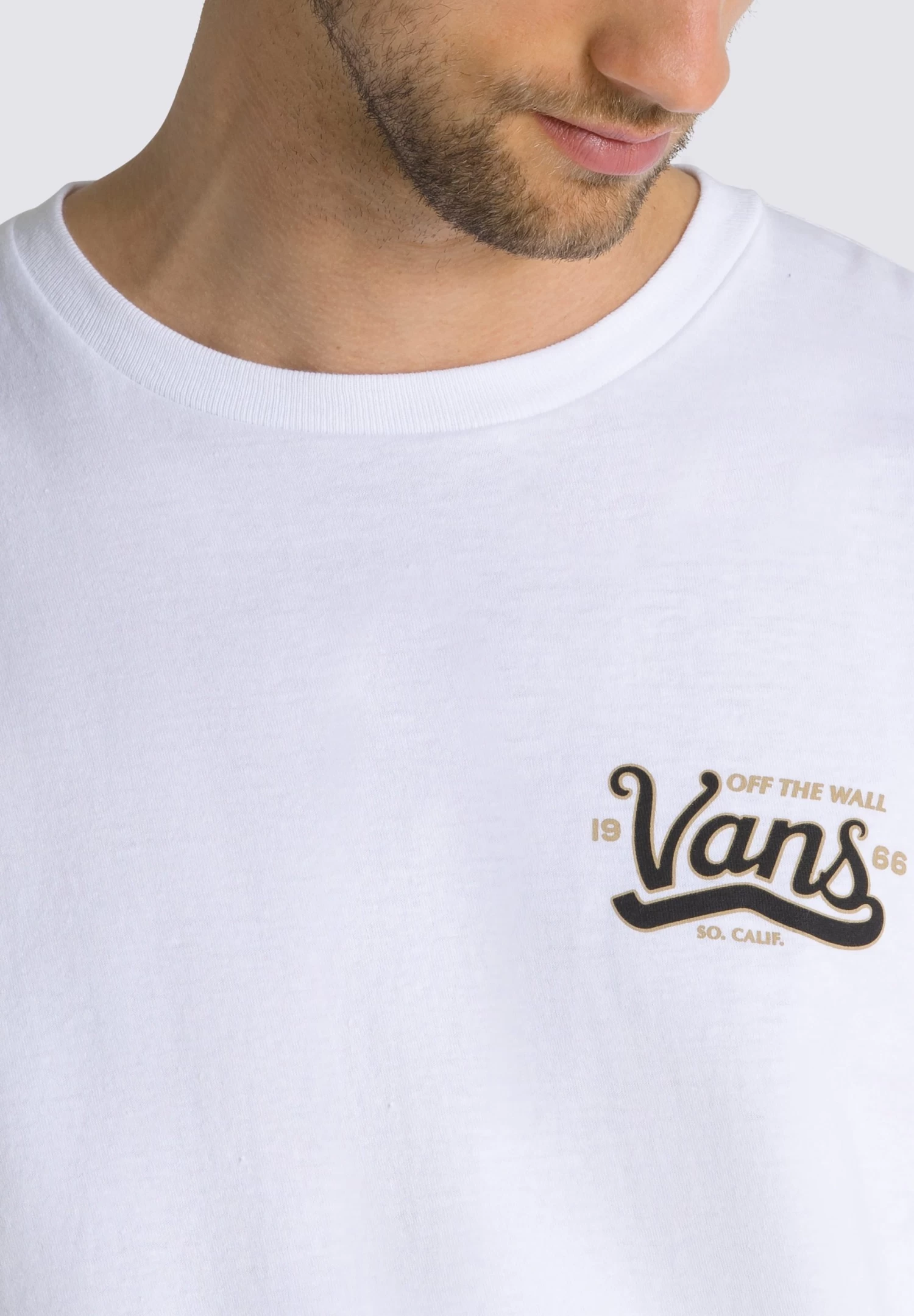 Vans Home Of The Sidestripe Ss - T-Shirt Print - White - Image 4
