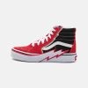 Vans Sk8-Hi Bolt Unisex - Sneakers Hoog - Red/Black