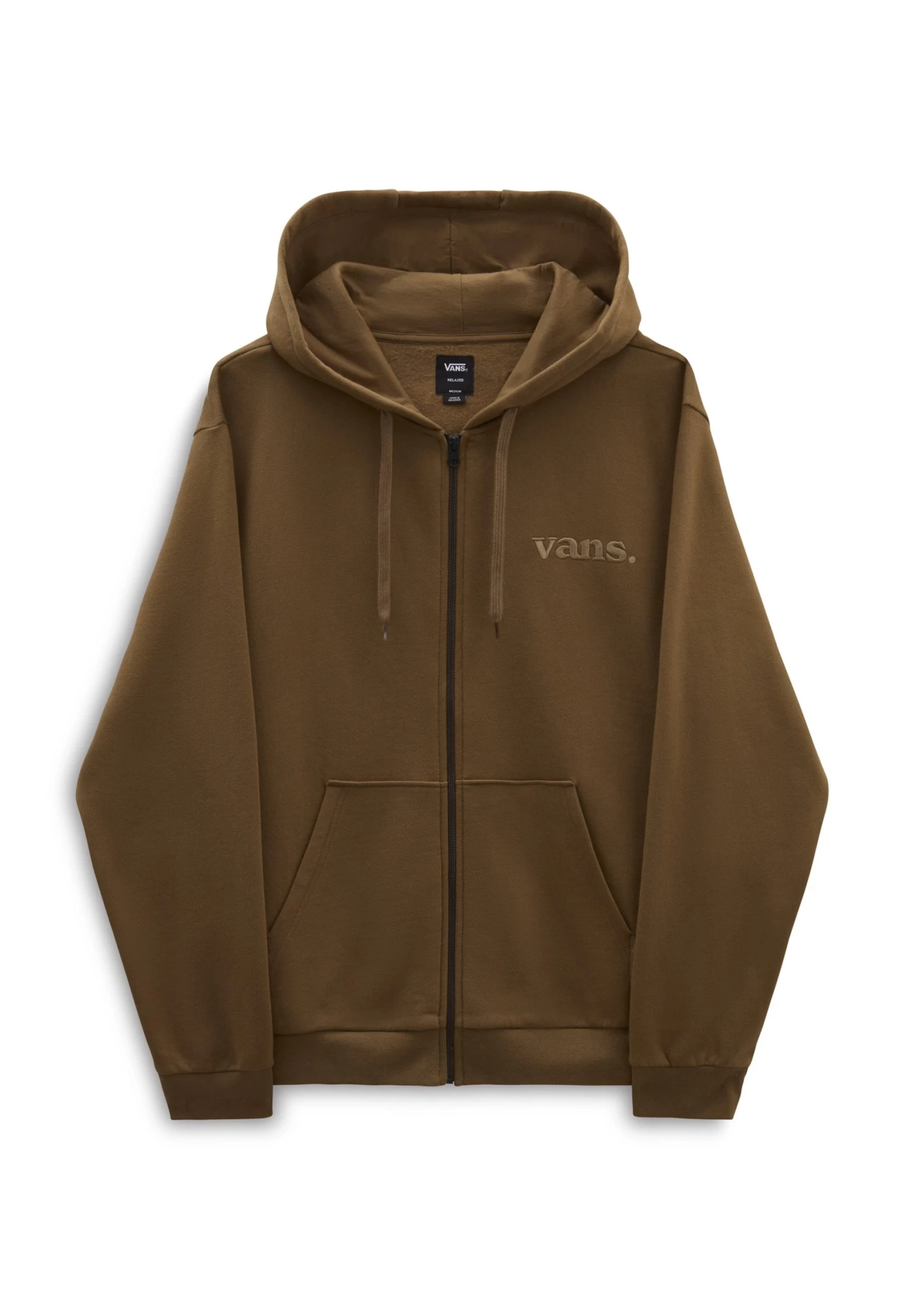 Vans Essential Fz Po - Sweater Met Rits - Sepia