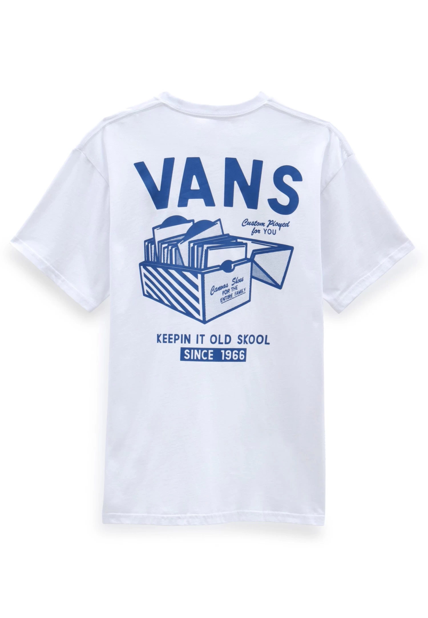 Vans Record Label Ss- T-Shirt Print - White - Image 4