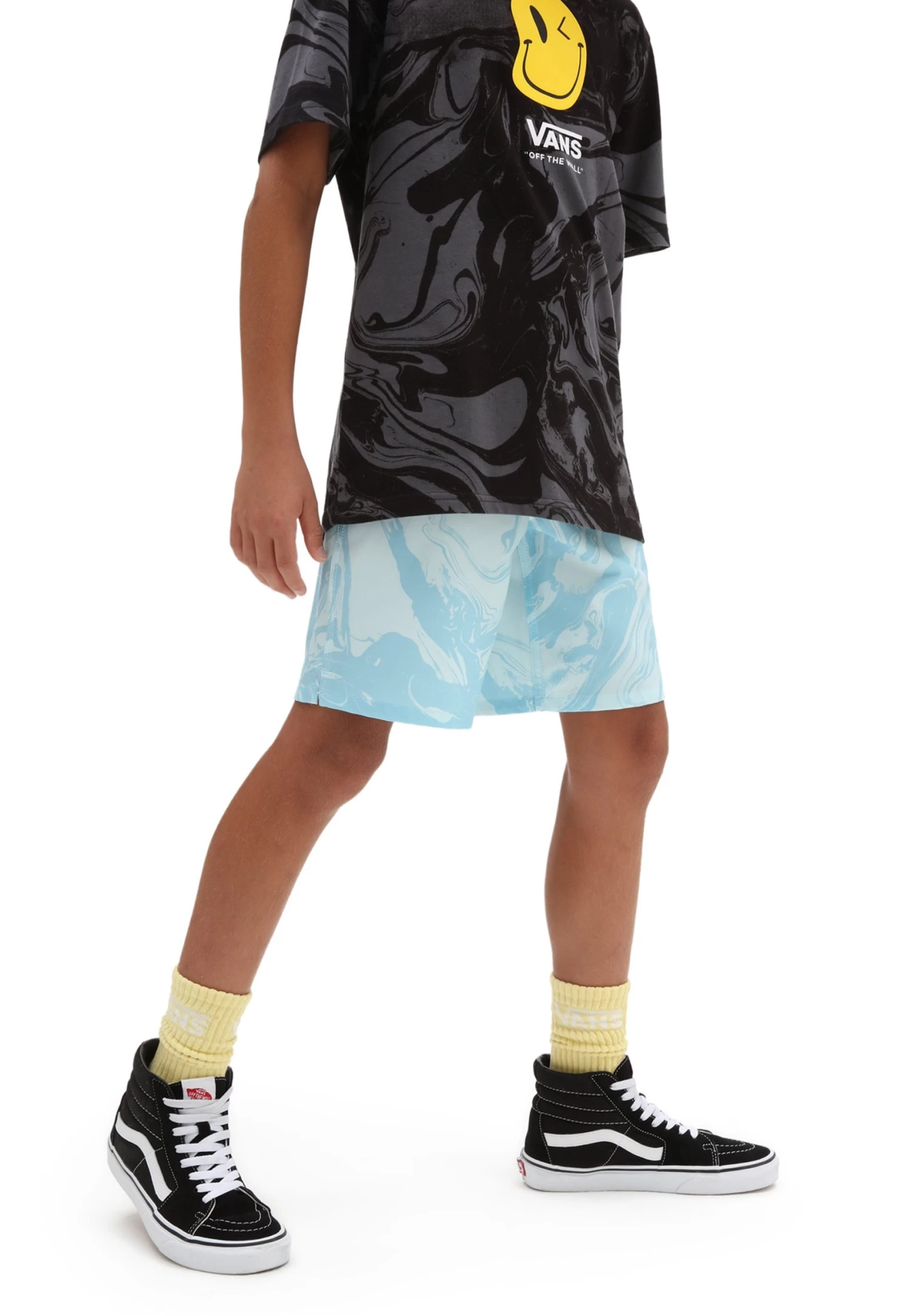 Vans The Daily Marble- Zwemshorts - Medium Blue