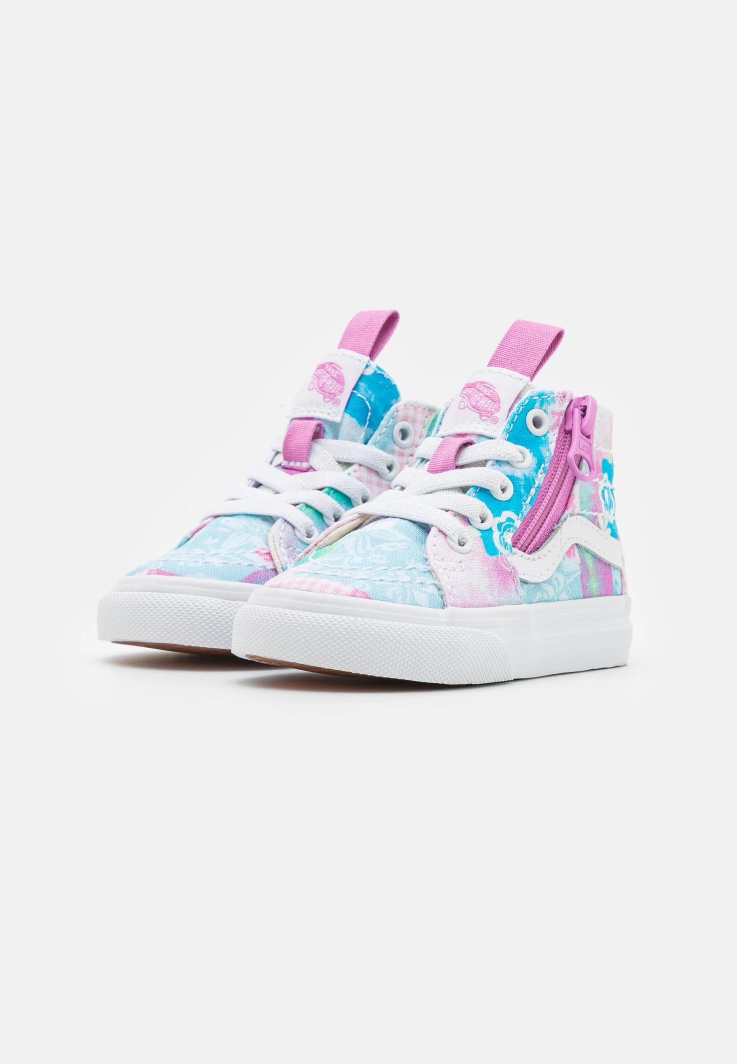 Vans Sk8-Hi Side Zip Tapered - Sneakers Hoog - Sunny Day Multi-Coloured/True White - Image 2