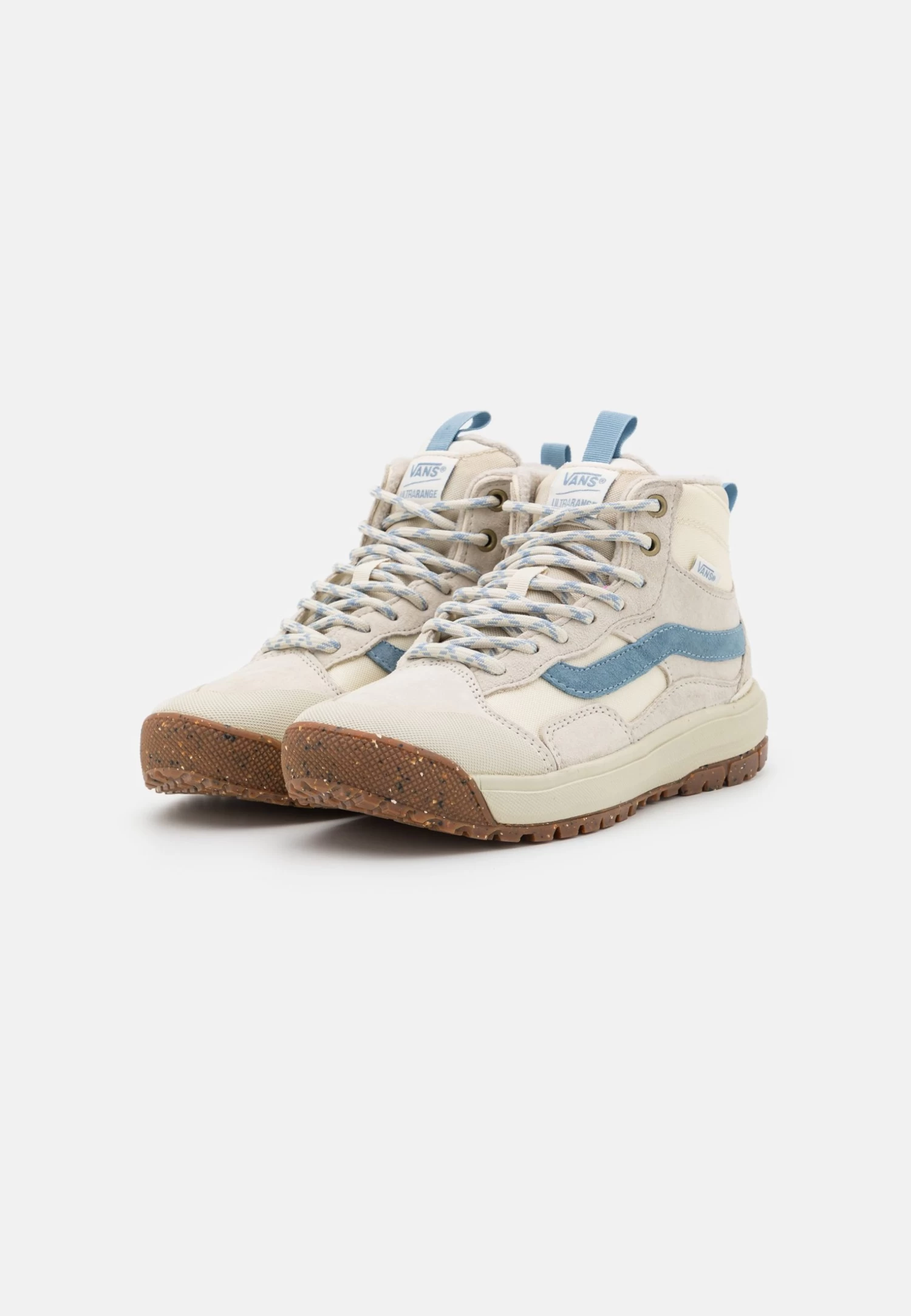 Vans Ua Ultrarange Exo Hi Mte-1 - Sneakers Hoog - Vintage White/Blue Stripe - Image 3