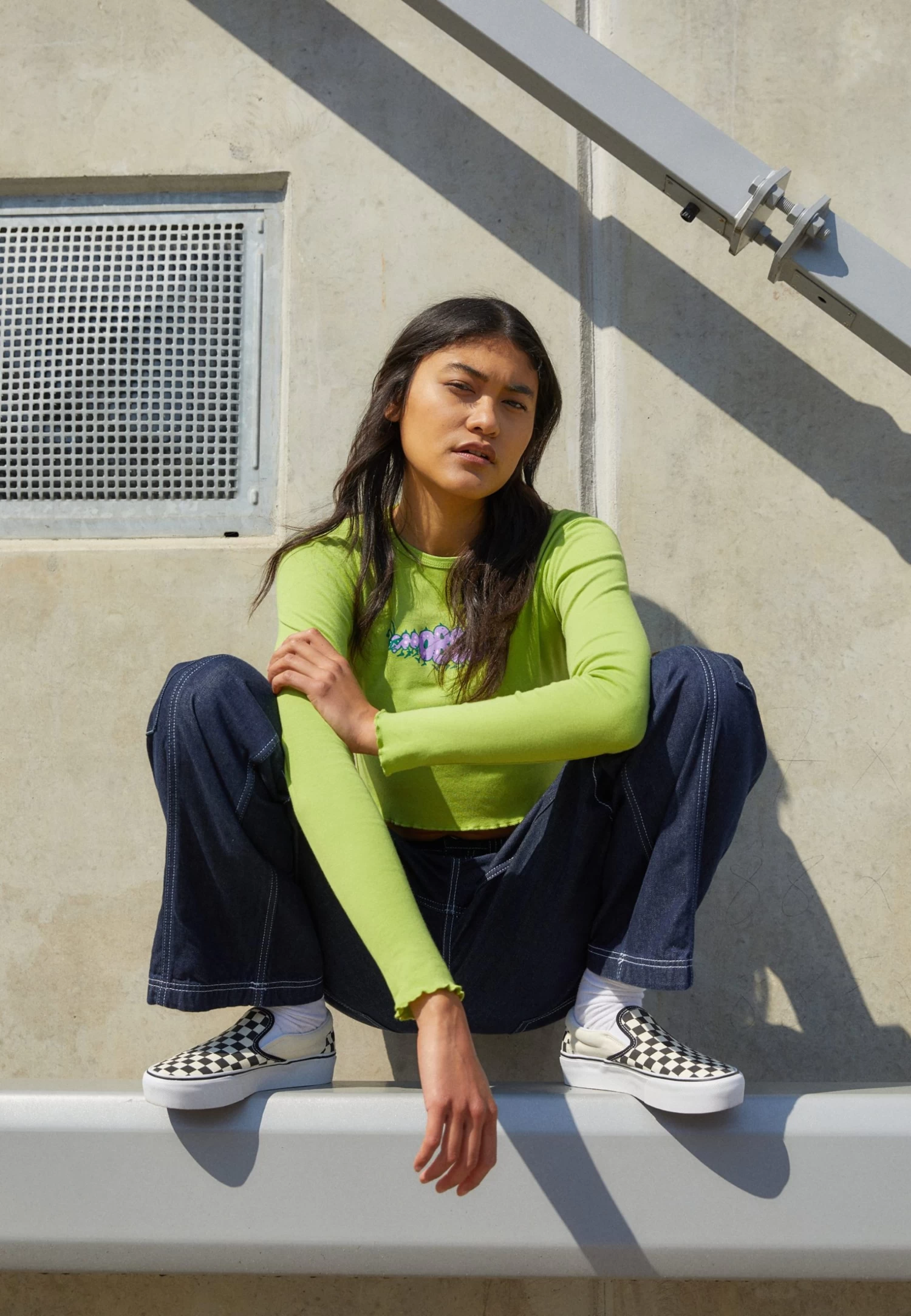 Vans Ua Classic Slip-On Platform - Instappers - Black/White - Image 4