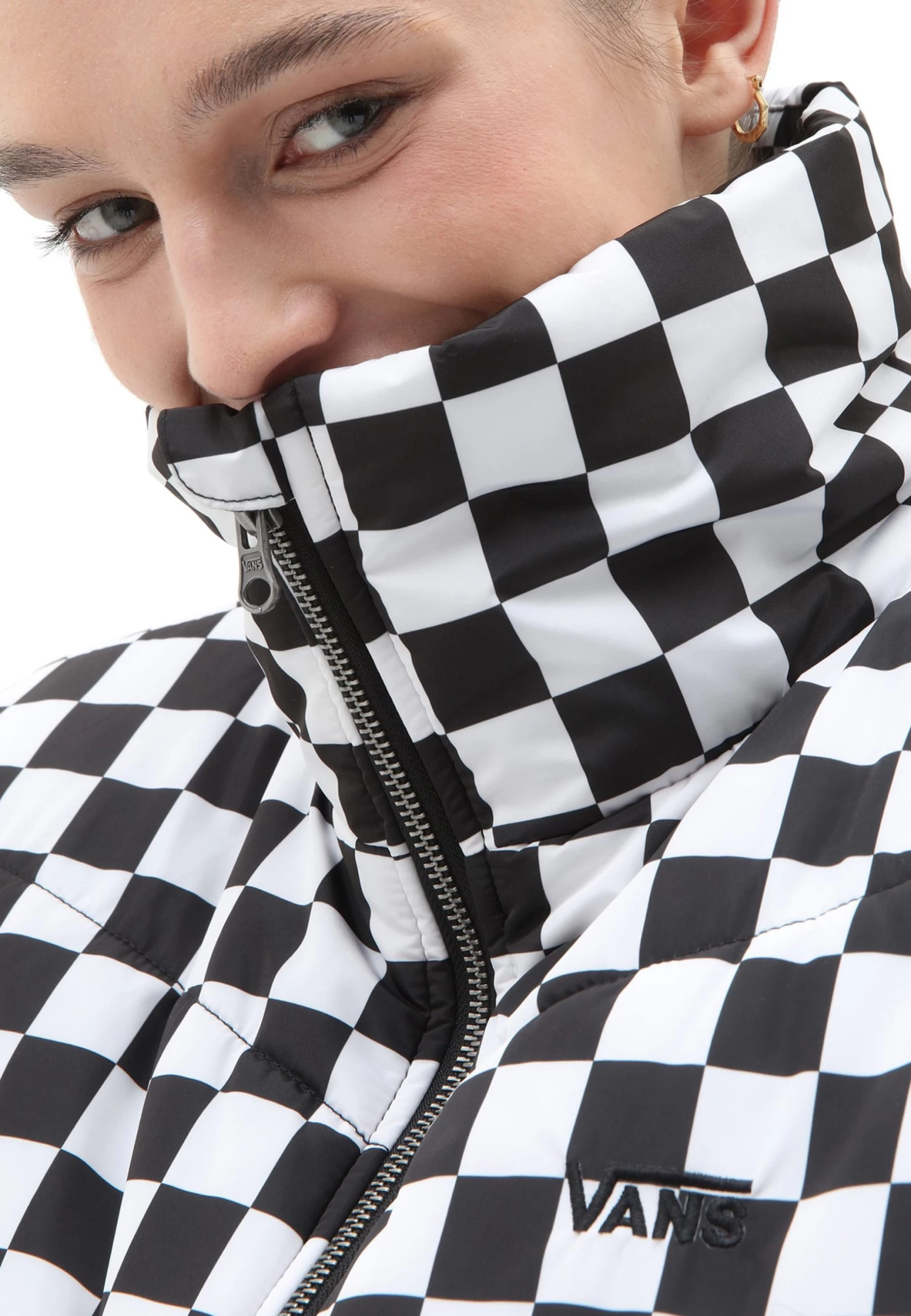 Vans Foundry Print Puff Mte - Jas - Black - Image 3