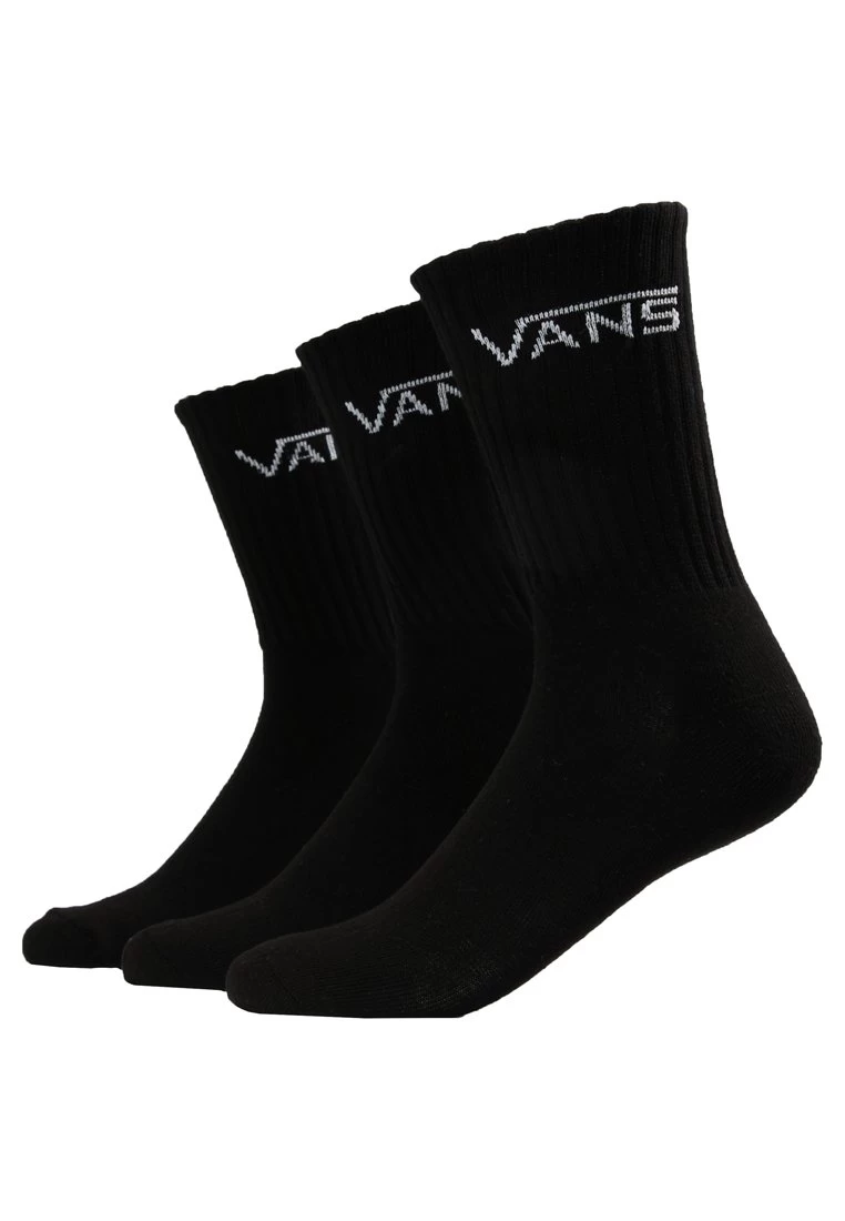 Vans Classic Crew 3 Pack - Sokken - Black