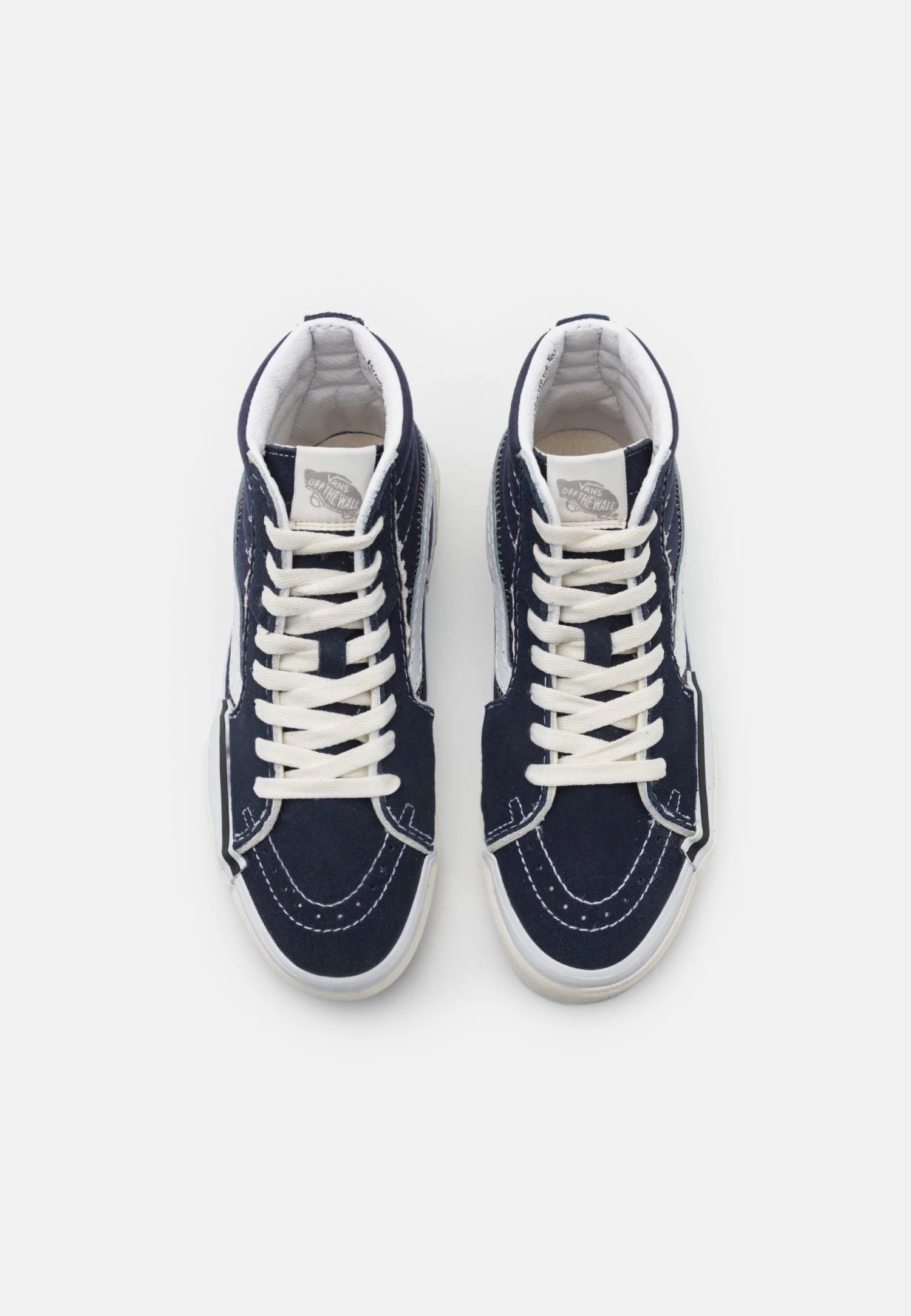 Vans Sk8 Reconstruct Unisex - Sneakers Hoog - Navy/White - Image 4