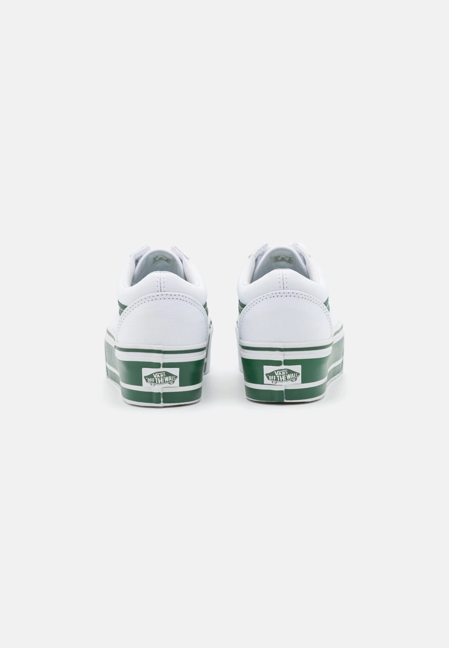 Vans Ua Old Skool Stackform - Sneakers Laag - Green/True White - Image 4