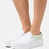 Vans Classic Stackform - Instappers - Green/True White