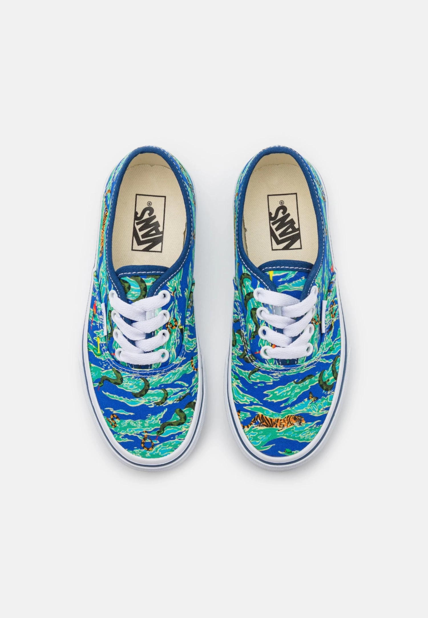 Vans Authentic Unisex - Sneakers Laag - Blue/Multi-Coloured - Image 4