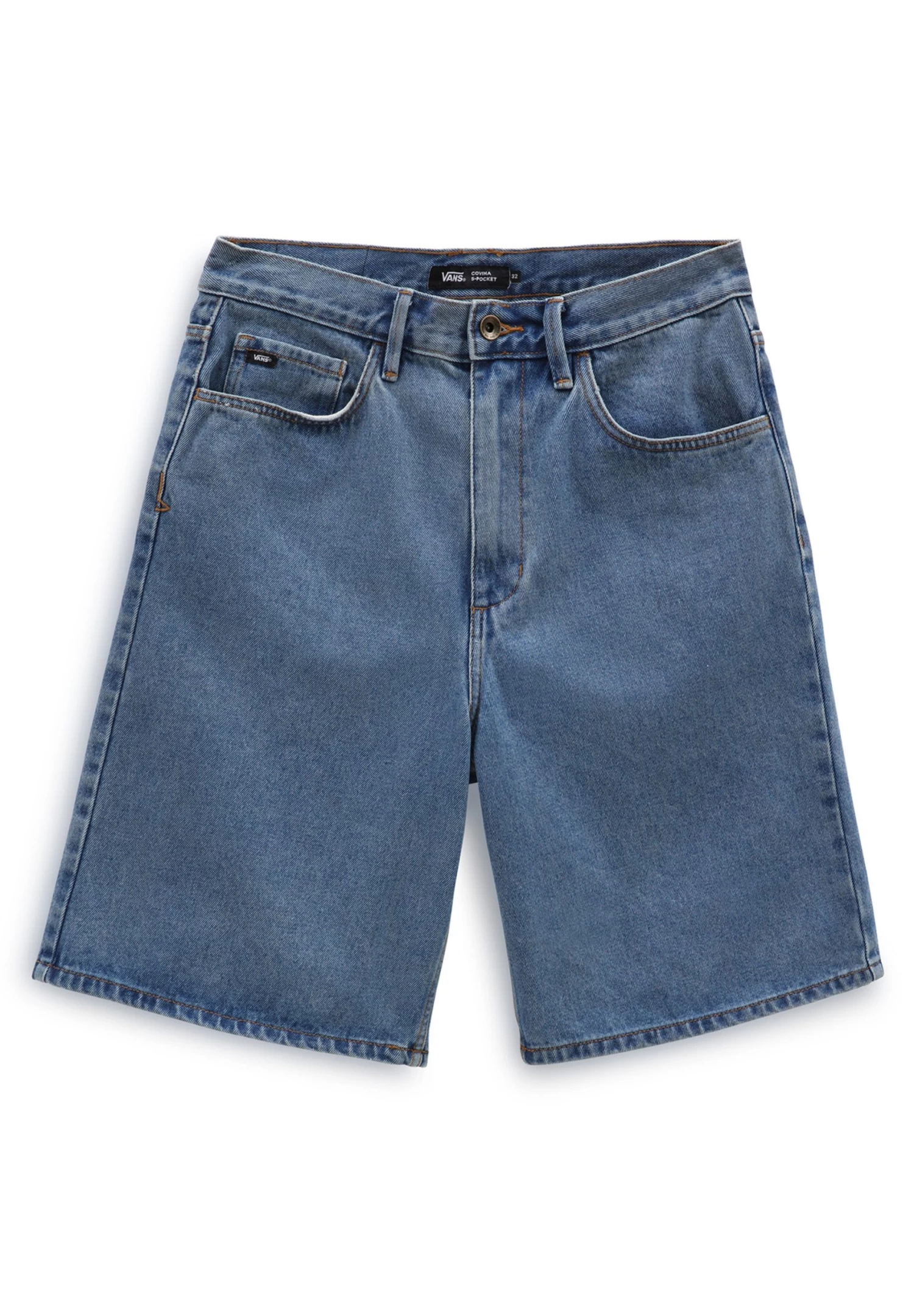Vans Covina - Jeansshort - Blue Denim - Image 4
