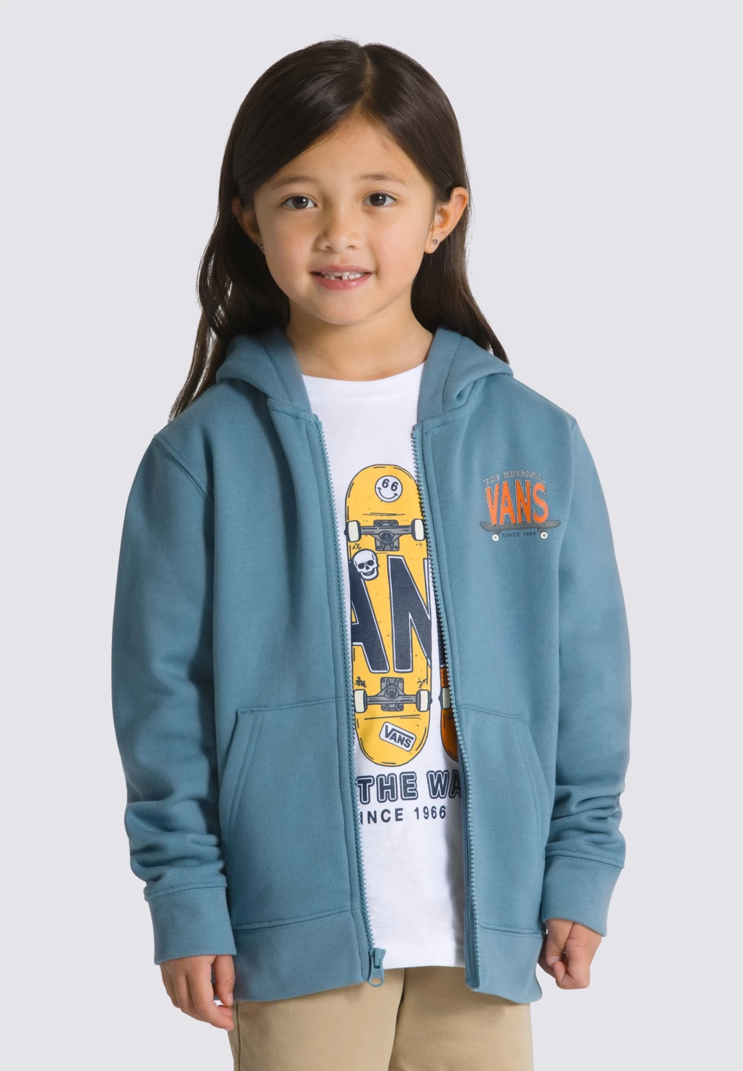 Vans Boardview Fz - Sweater Met Rits - Bluestone - Image 3