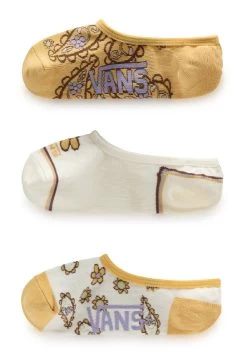 Vans Brookland Canoodle 3Pk - Enkelsokken - Marshmallow