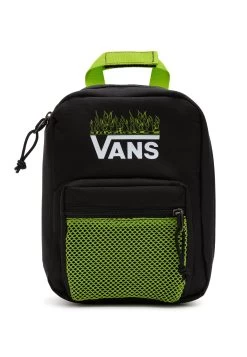 Vans New Skool Lunchpack - Toilettas - Black Lime Green
