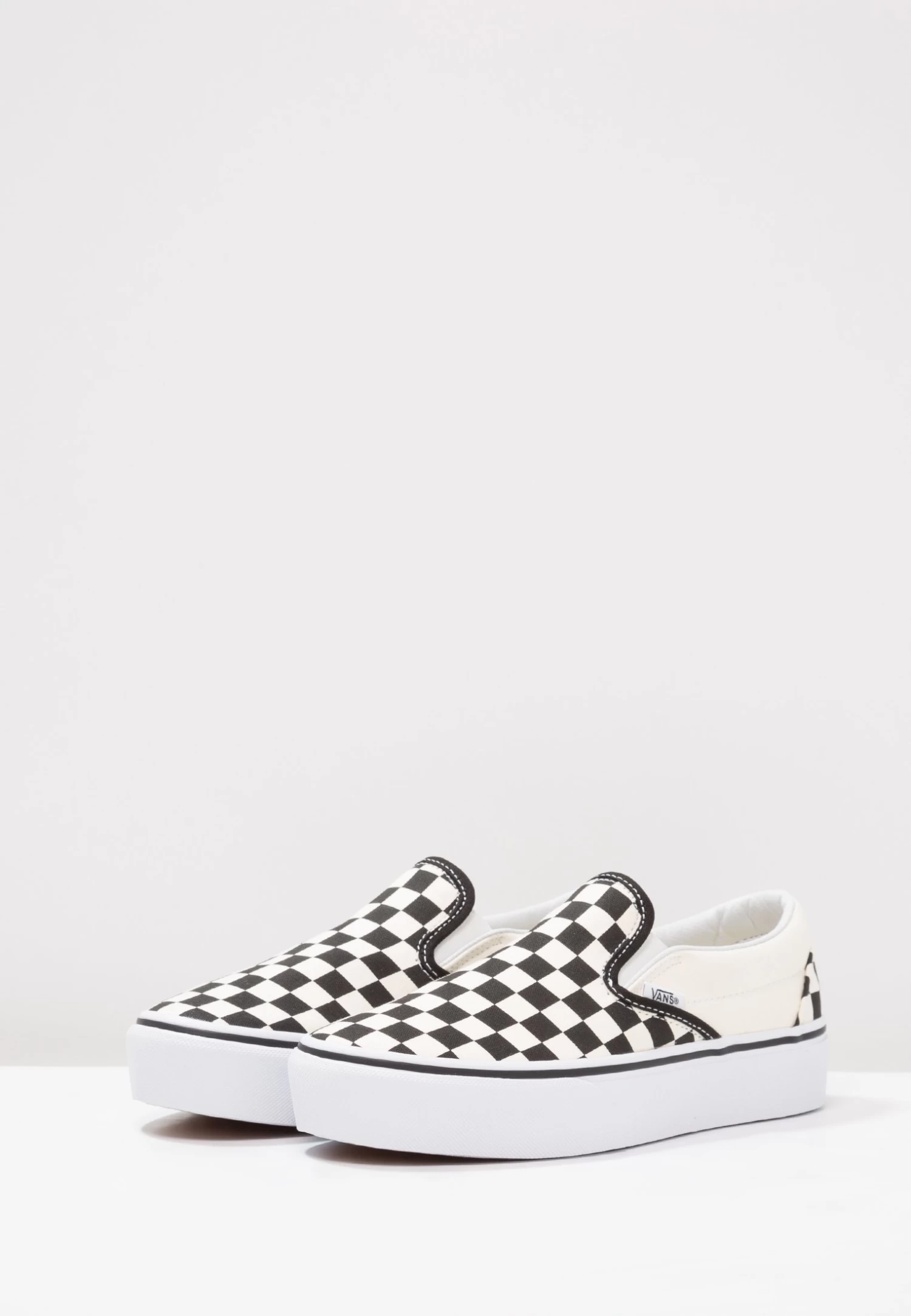 Vans Ua Classic Slip-On Platform - Instappers - Black/White - Image 6
