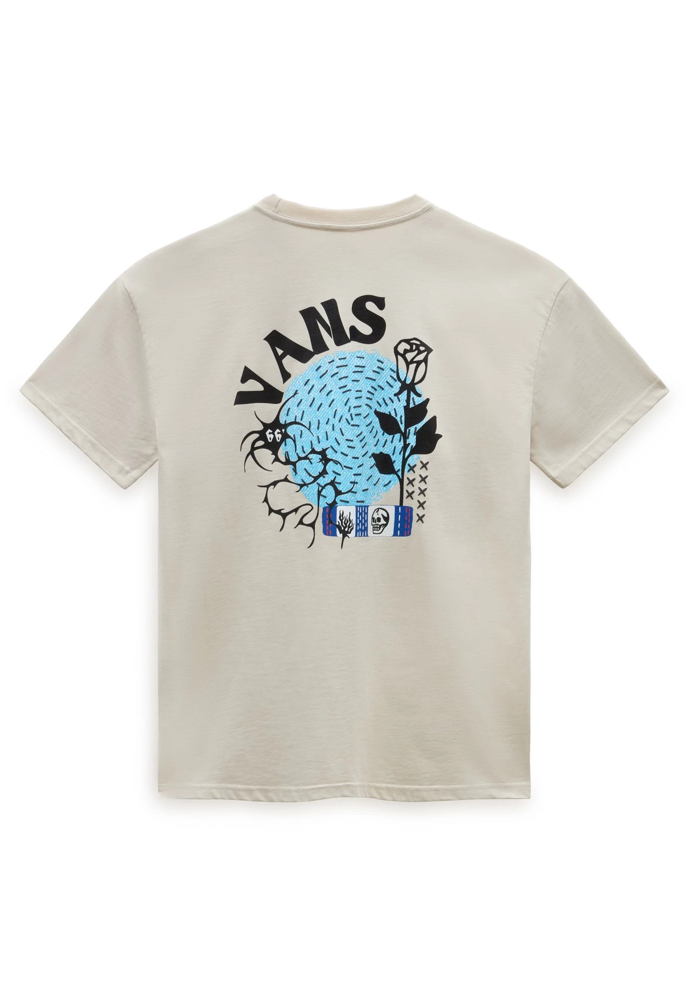 Vans Rose Os- T-Shirt Print - Light Beige - Image 5