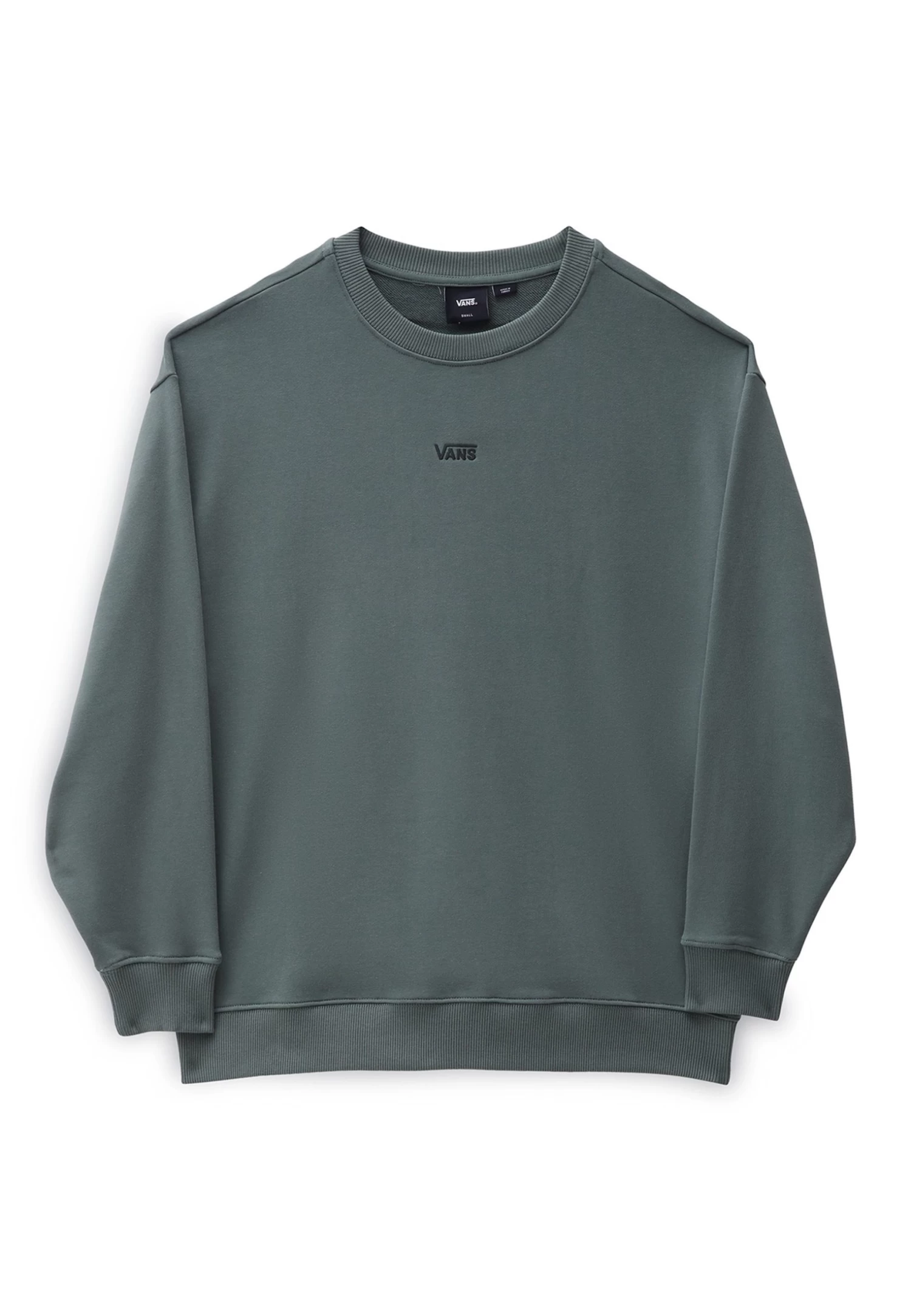 Vans Flying V Os Ft Ls Crew - Sweater - Medium Green - Image 3