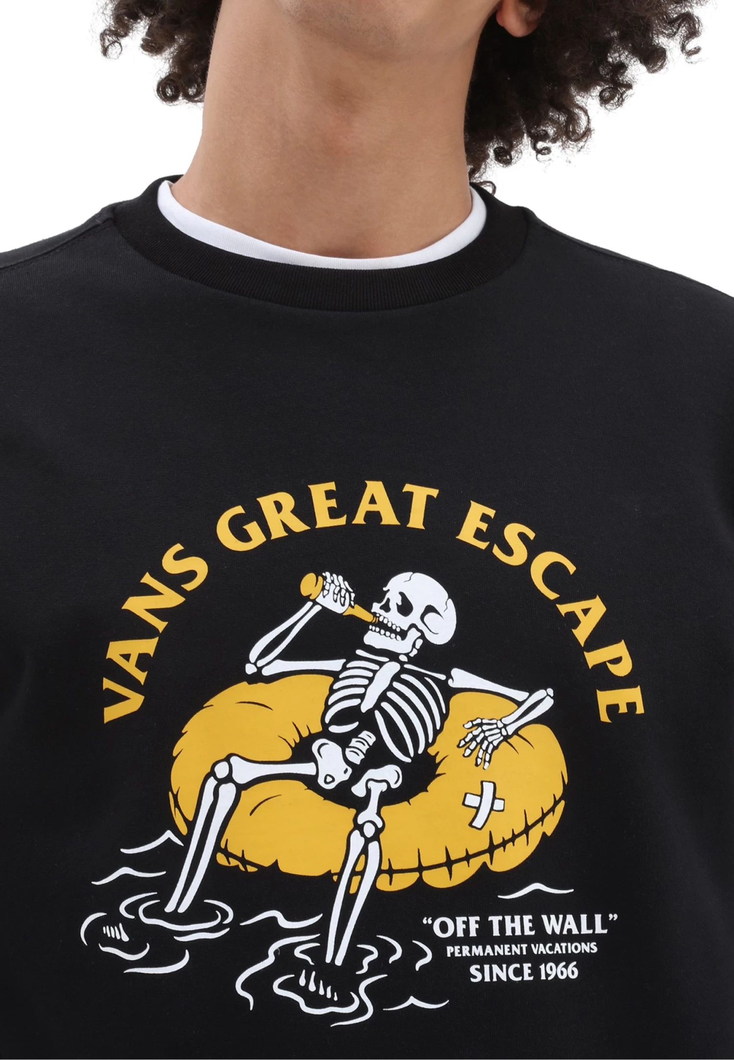 Vans Permanent Vacation Crew - Sweater - Black - Image 4